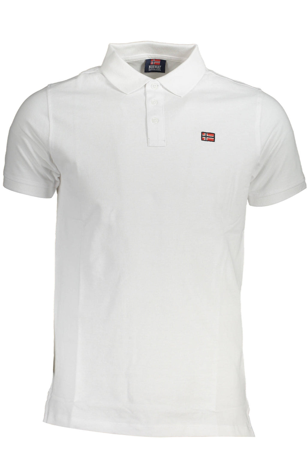 NORWAY 1963 MEN'S SHORT SLEEVE POLO WHITE