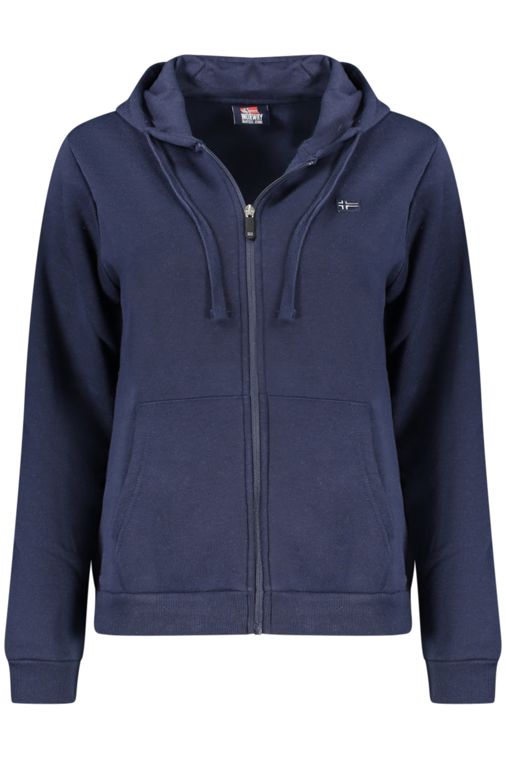 NORWAY 1963 WOMEN'S BLUE ZIP-UP SWEATSHIRT