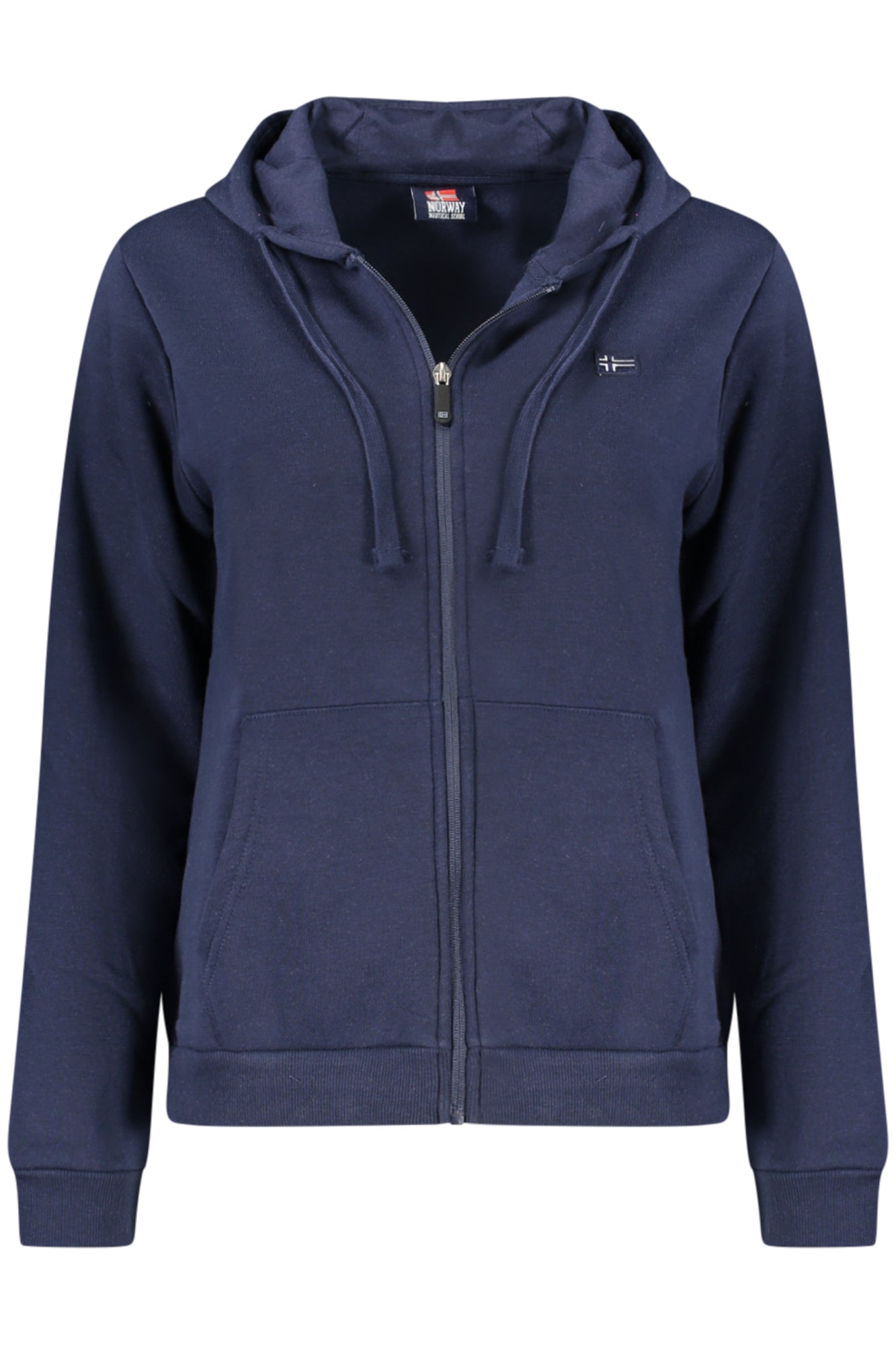 NORWAY 1963 WOMEN'S BLUE ZIP-UP SWEATSHIRT