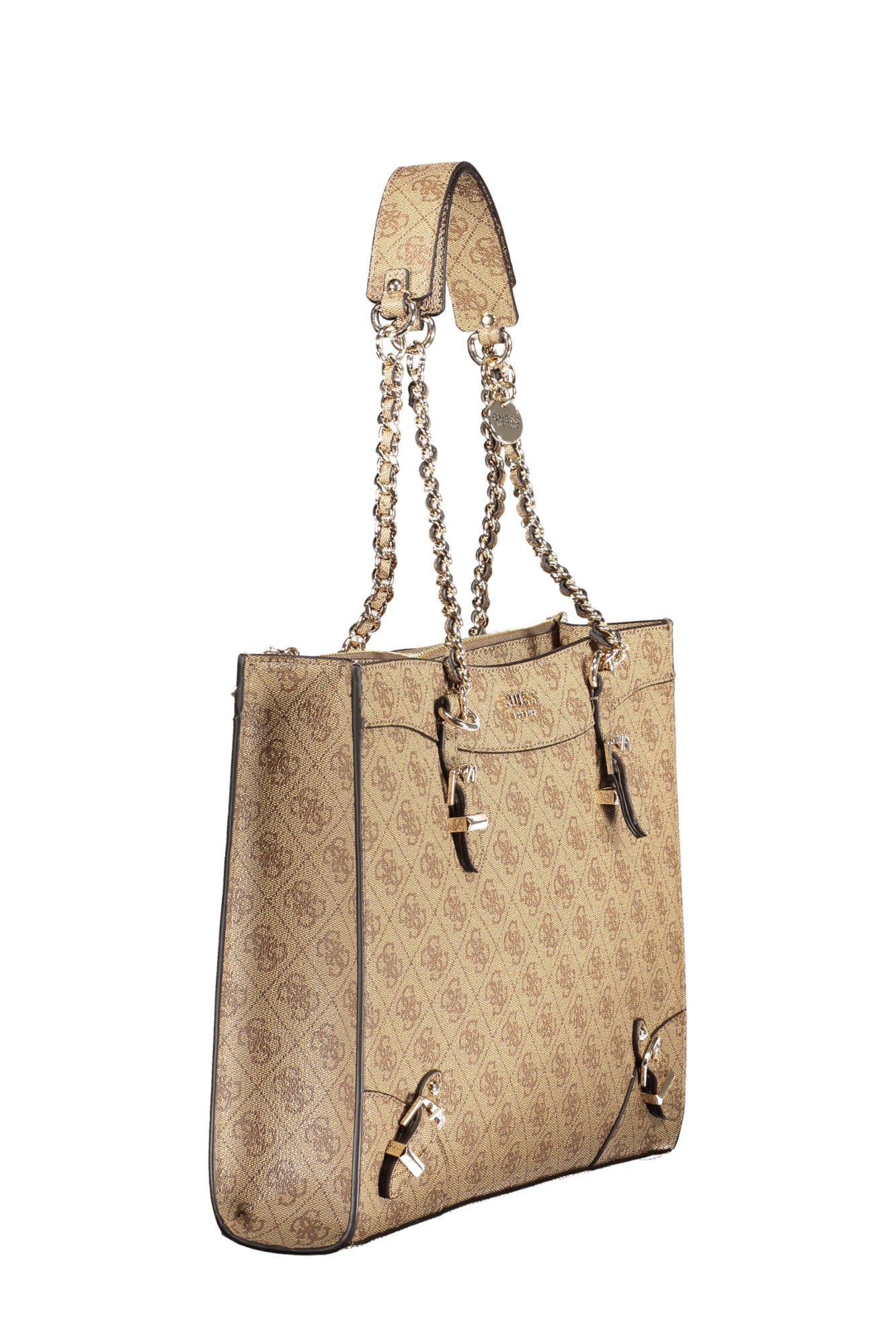 GUESS JEANS BEIGE WOMEN'S BAG