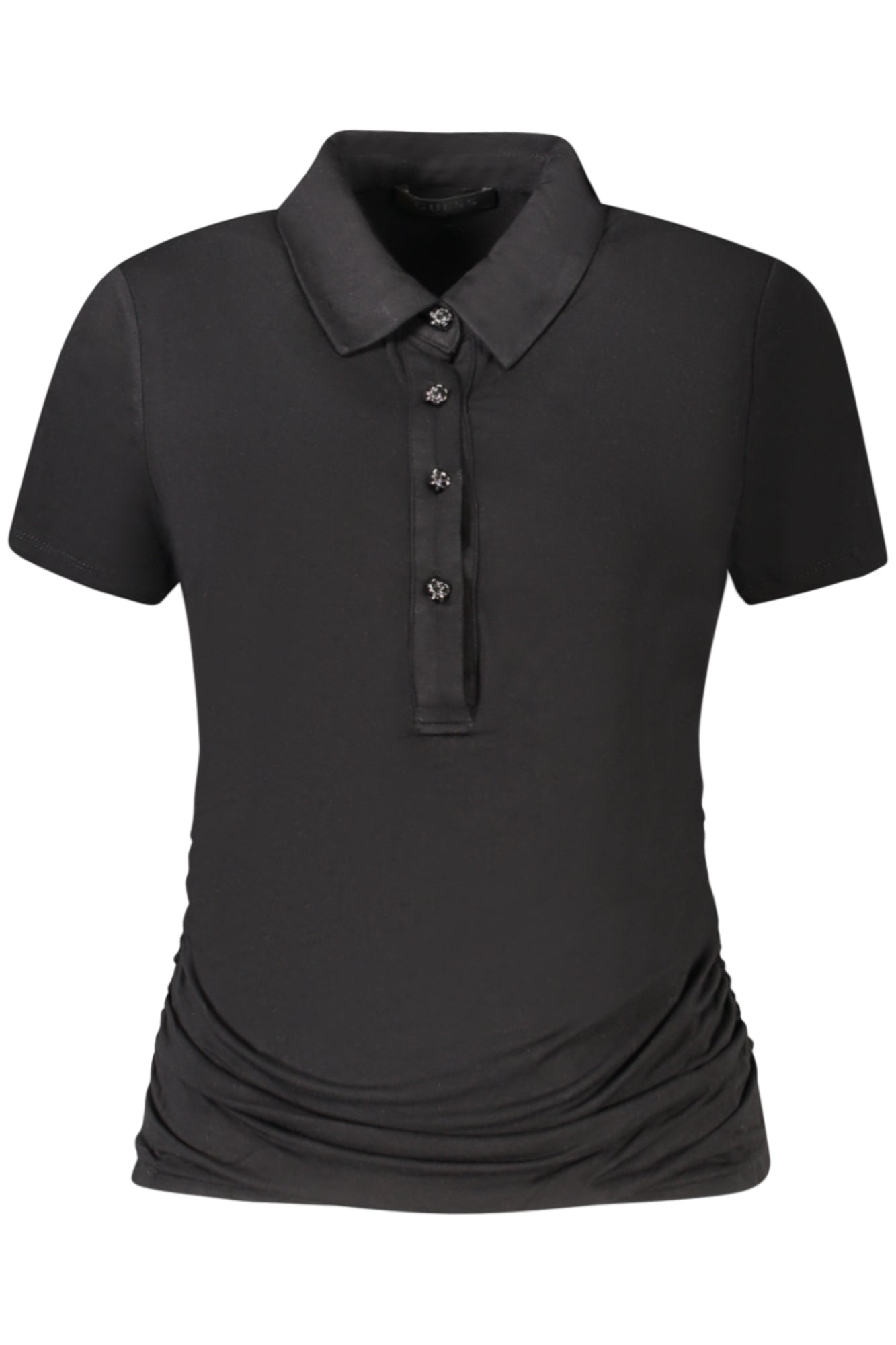 GUESS JEANS SHORT SLEEVE T-SHIRT WOMEN BLACK