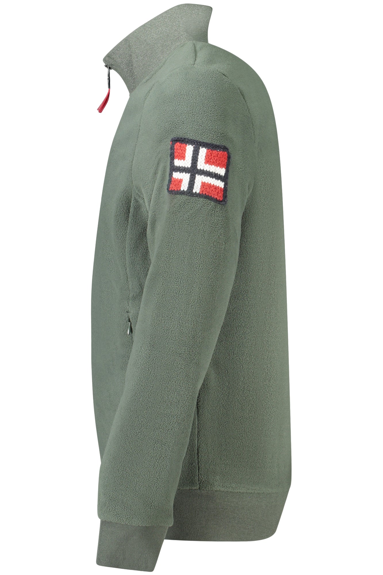 NORWAY 1963 MEN'S GREEN ZIP-UP SWEATSHIRT