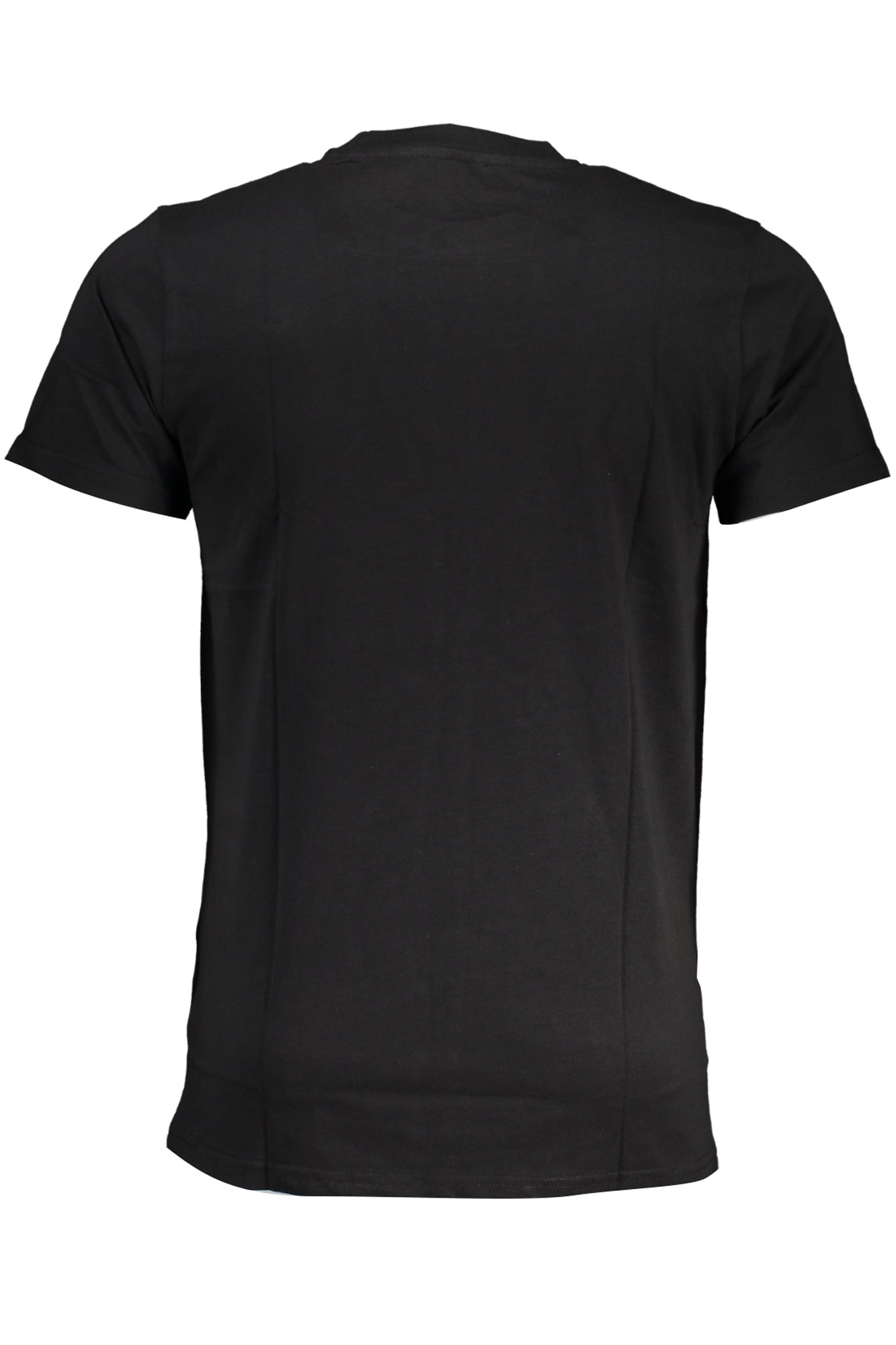 CAVALLI CLASS MEN'S SHORT SLEEVE T-SHIRT BLACK