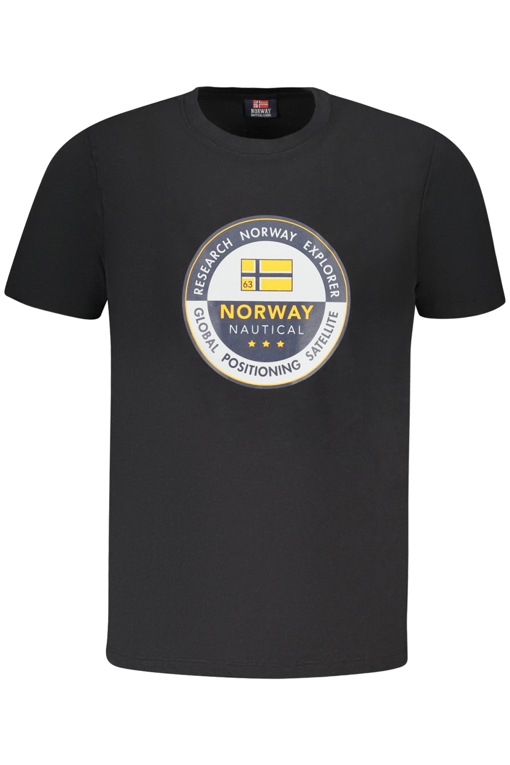 NORWAY 1963 MEN'S SHORT SLEEVE T-SHIRT BLACK