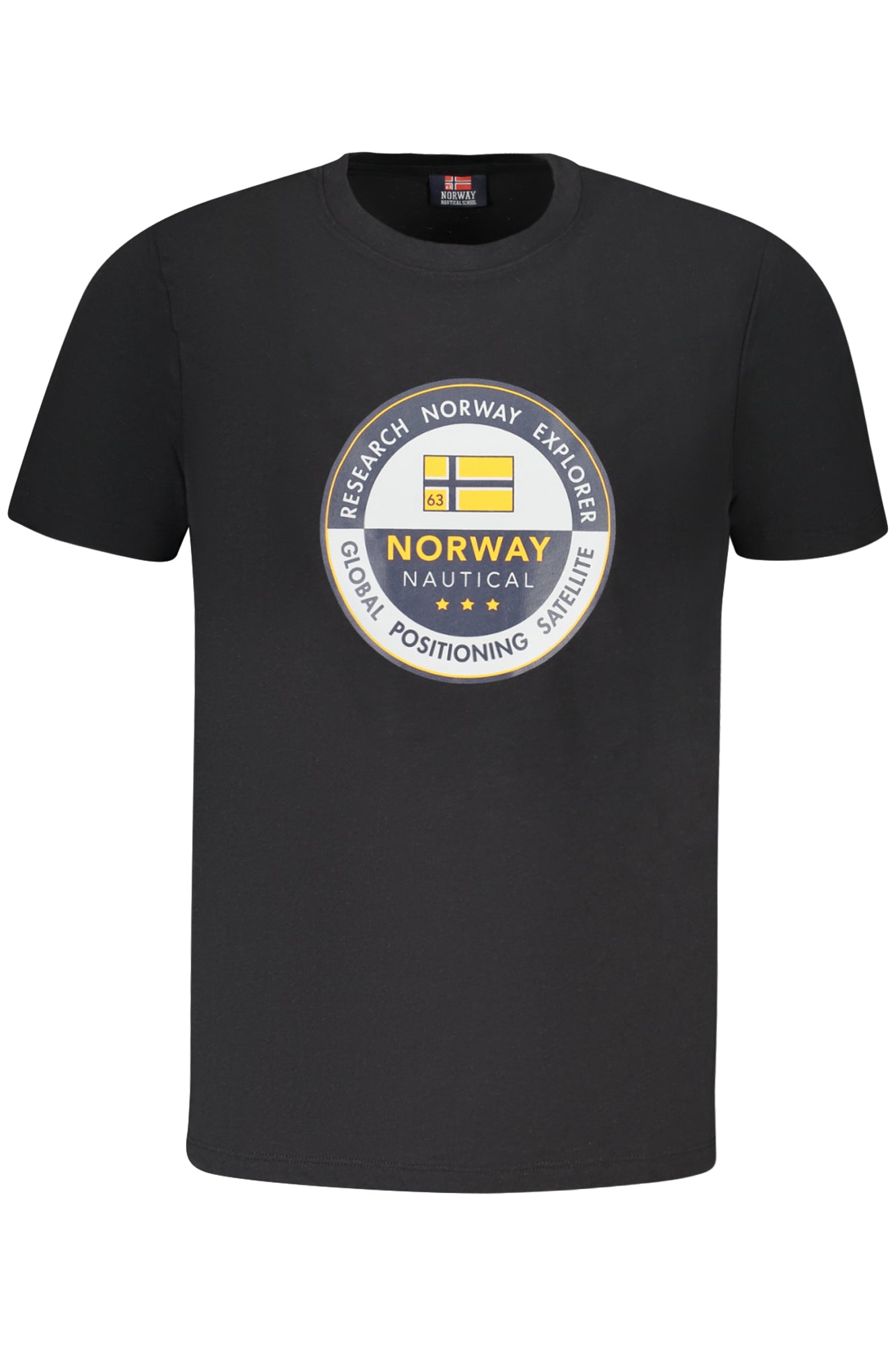 NORWAY 1963 MEN'S SHORT SLEEVE T-SHIRT BLACK