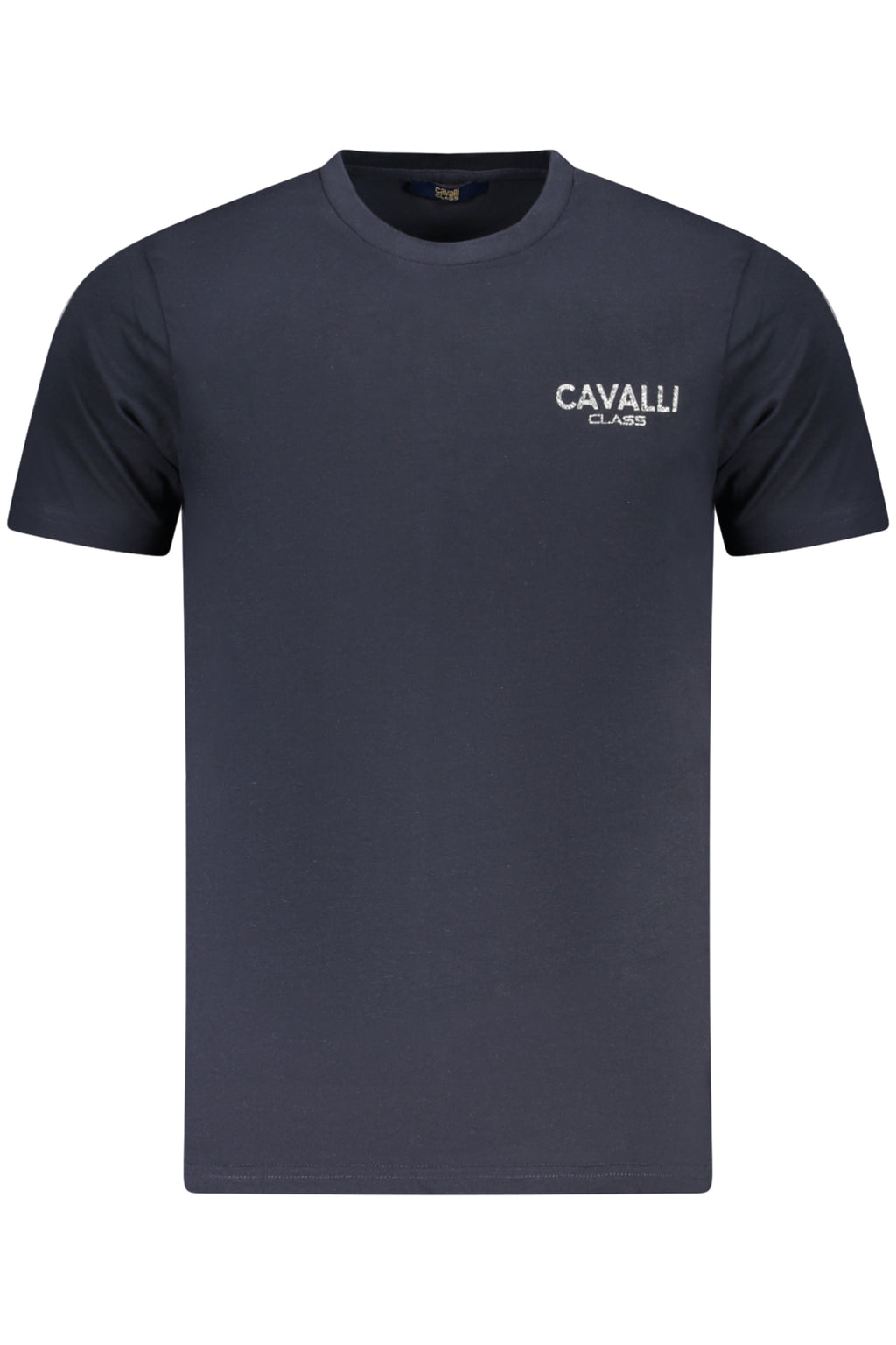 CAVALLI CLASS MEN'S SHORT SLEEVED T-SHIRT BLUE