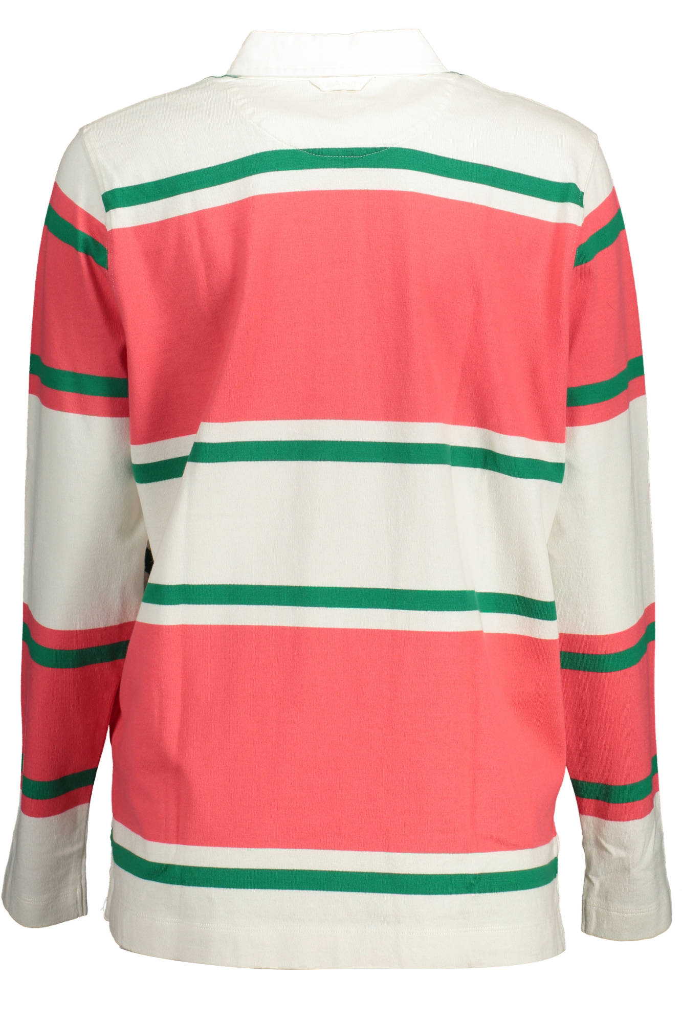 GANT WOMEN'S PINK LONG SLEEVE POLO SHIRT