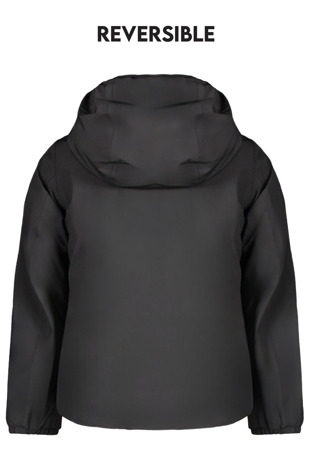 K-WAY BLACK JACKET FOR GIRLS