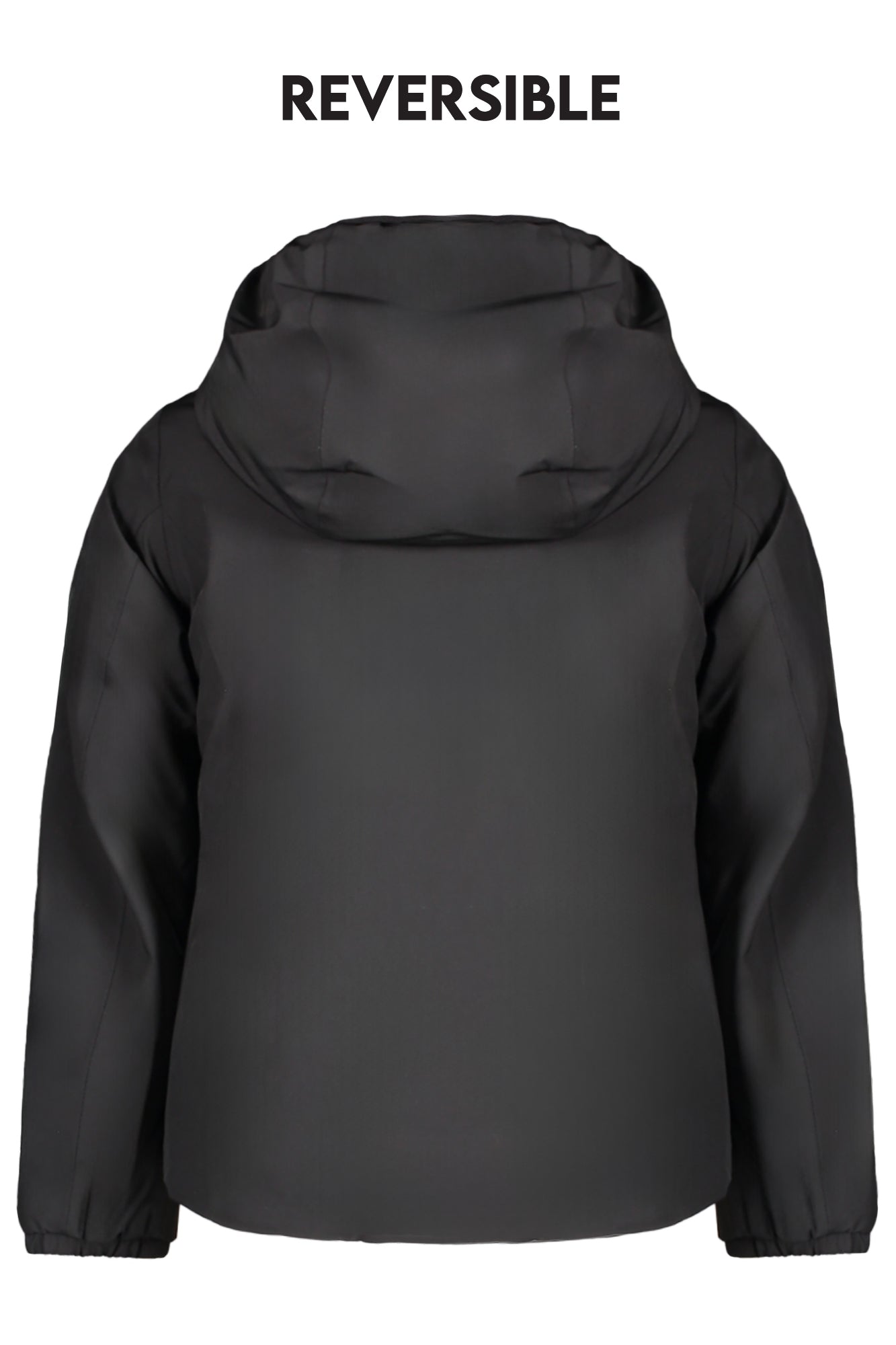 K-WAY BLACK JACKET FOR GIRLS