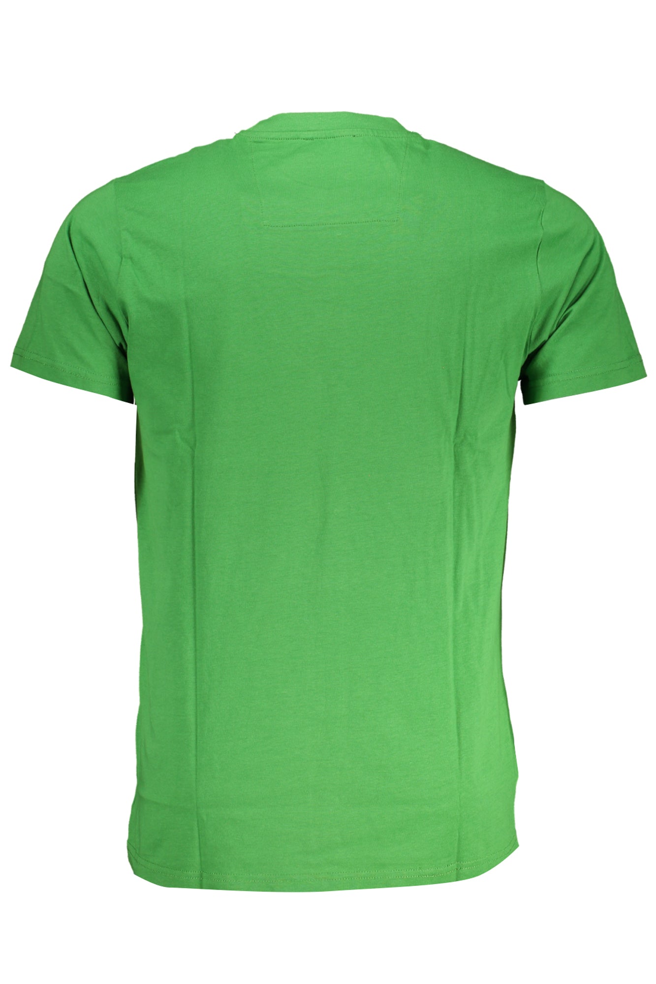 CAVALLI CLASS GREEN MEN'S SHORT SLEEVED T-SHIRT