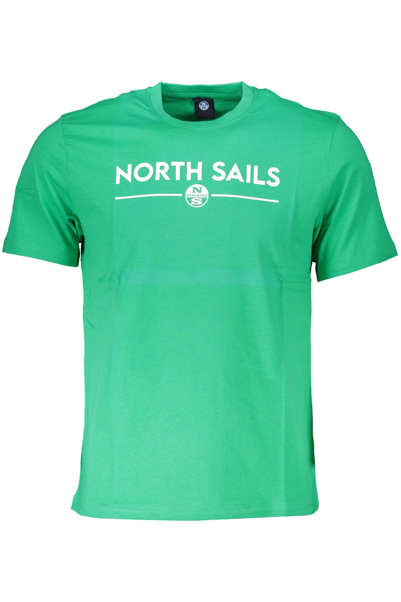NORTH SAILS GREEN MEN'S SHORT SLEEVED T-SHIRT