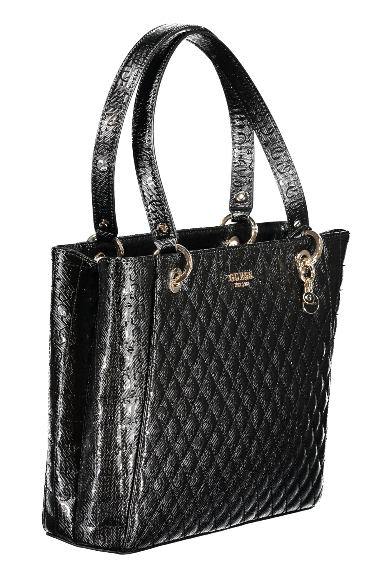 GUESS JEANS BLACK WOMEN'S BAG