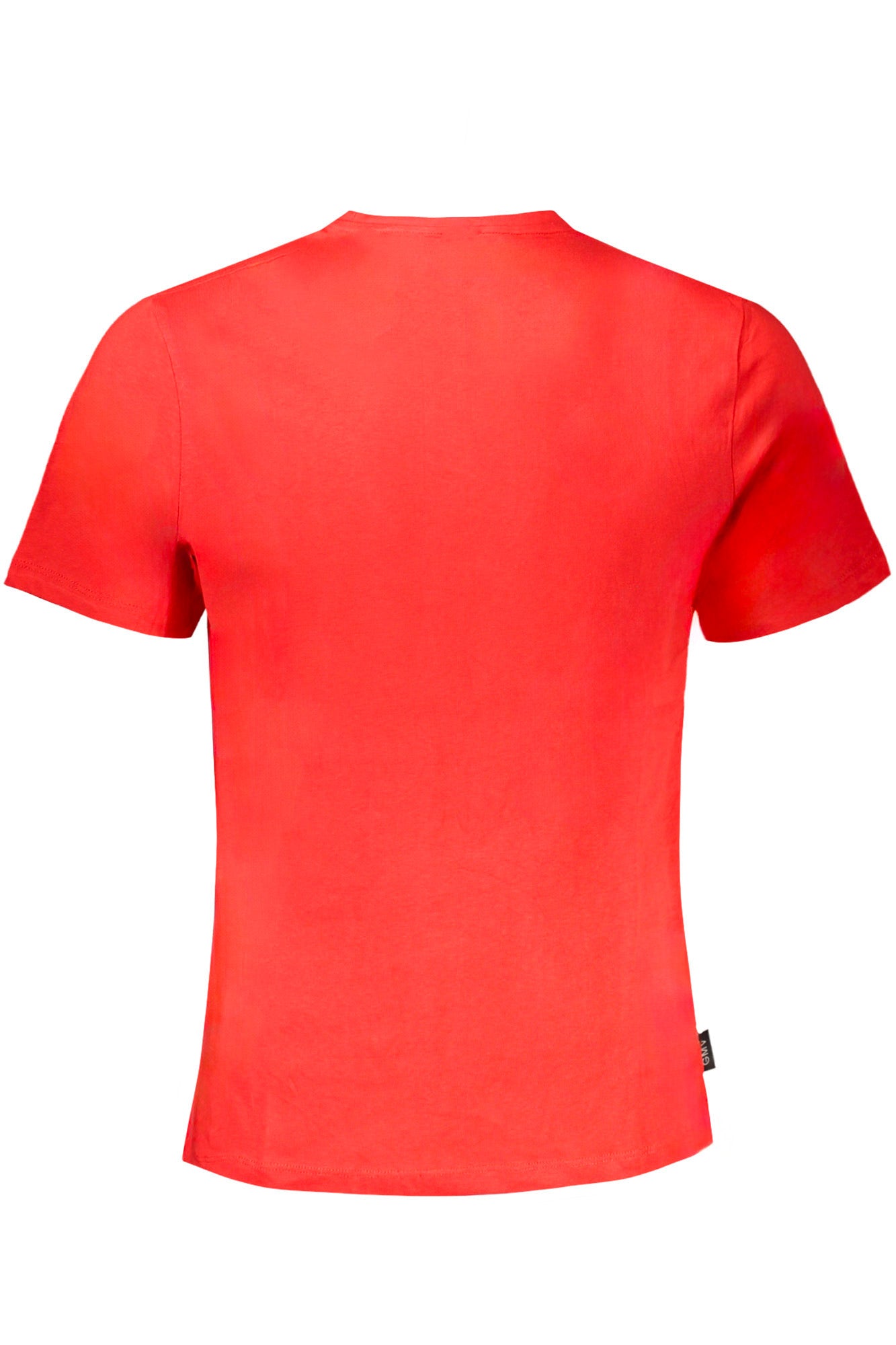 GIAN MARCO VENTURI MEN'S RED SHORT SLEEVE T-SHIRT