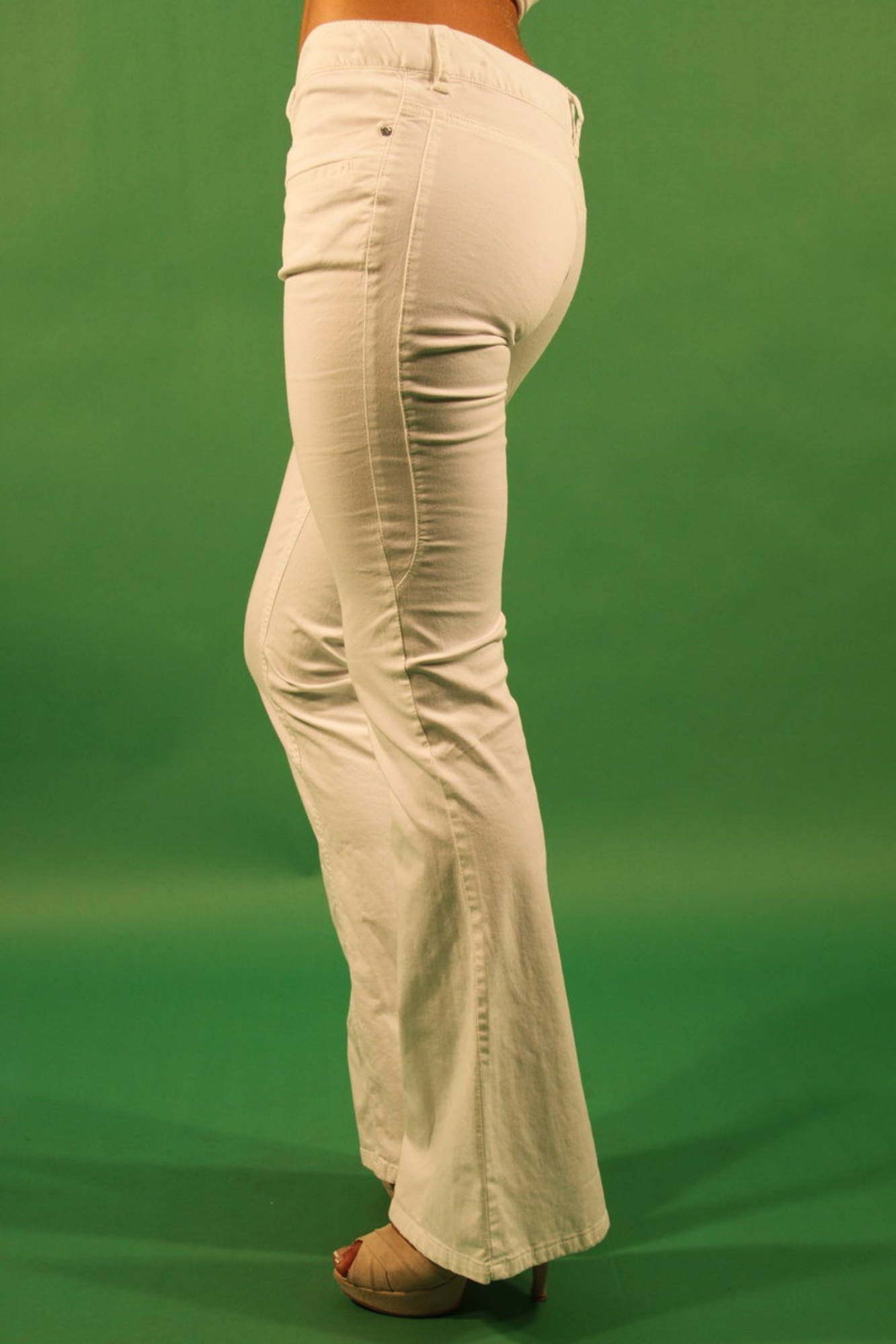 PAPETE WOMEN'S WHITE TROUSERS