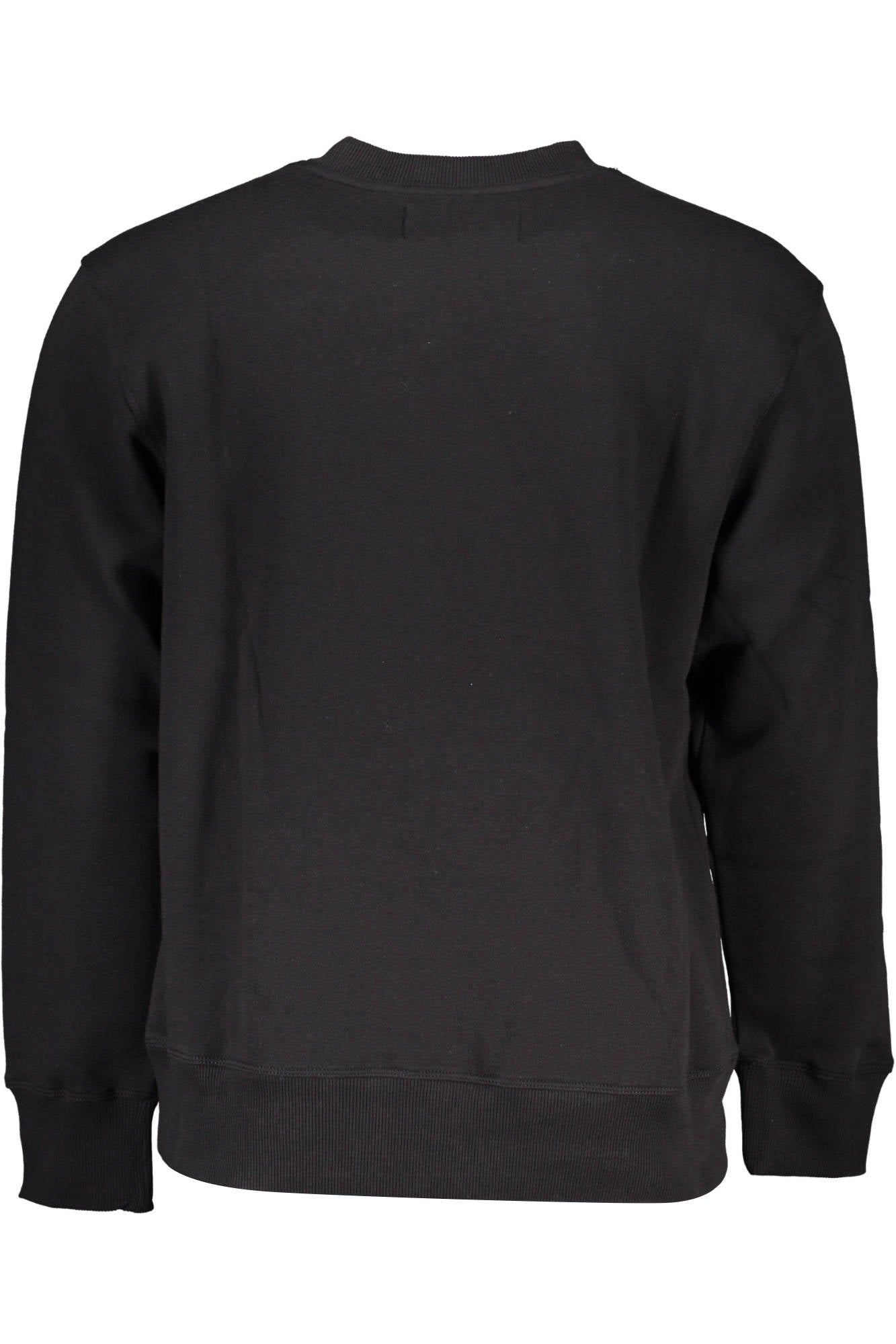 CALVIN KLEIN MEN'S BLACK ZIPLESS SWEATSHIRT