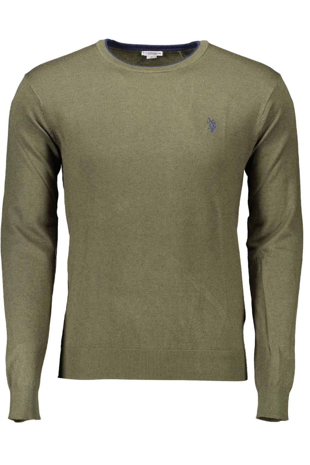 US POLO GREEN MEN'S SWEATER