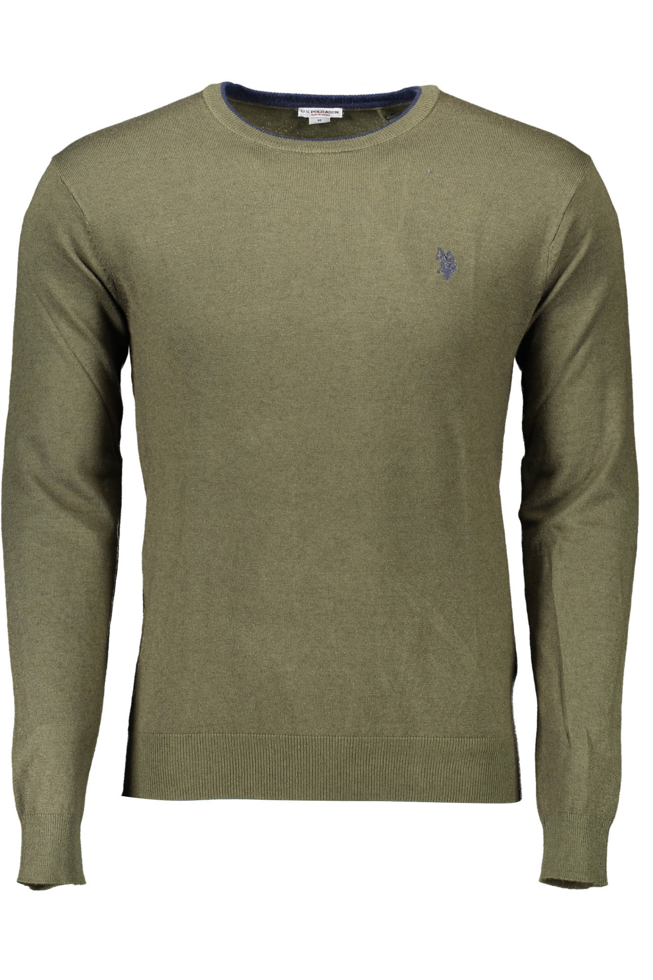 US POLO GREEN MEN'S SWEATER