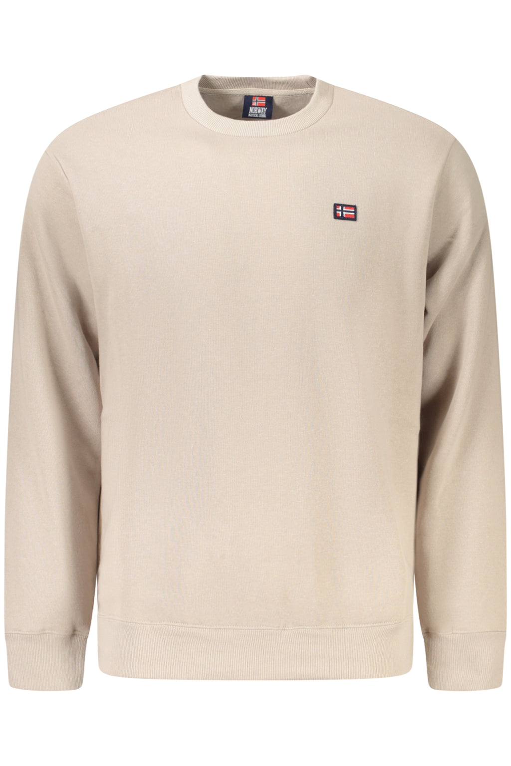 NORWAY 1963 MEN'S BEIGE ZIP-UP SWEATSHIRT