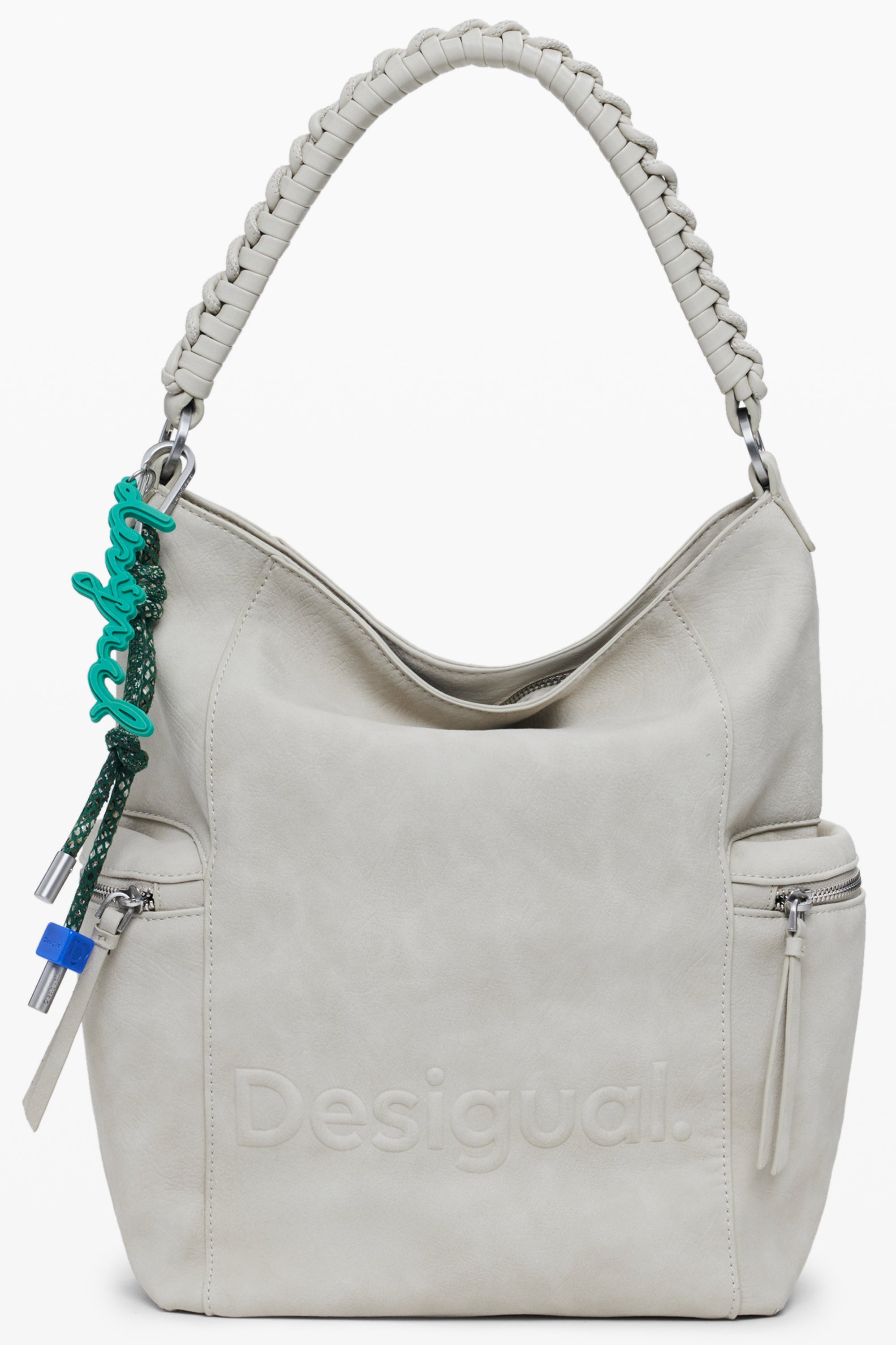 DESIGUAL WOMEN'S BEIGE BACKPACK