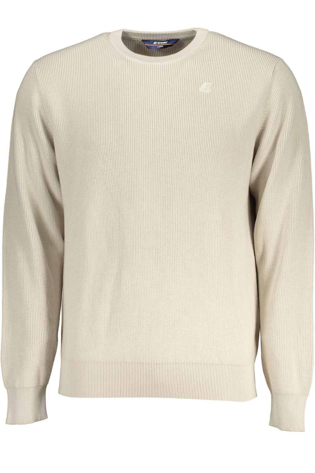 K-WAY BEIGE MEN'S SWEATER