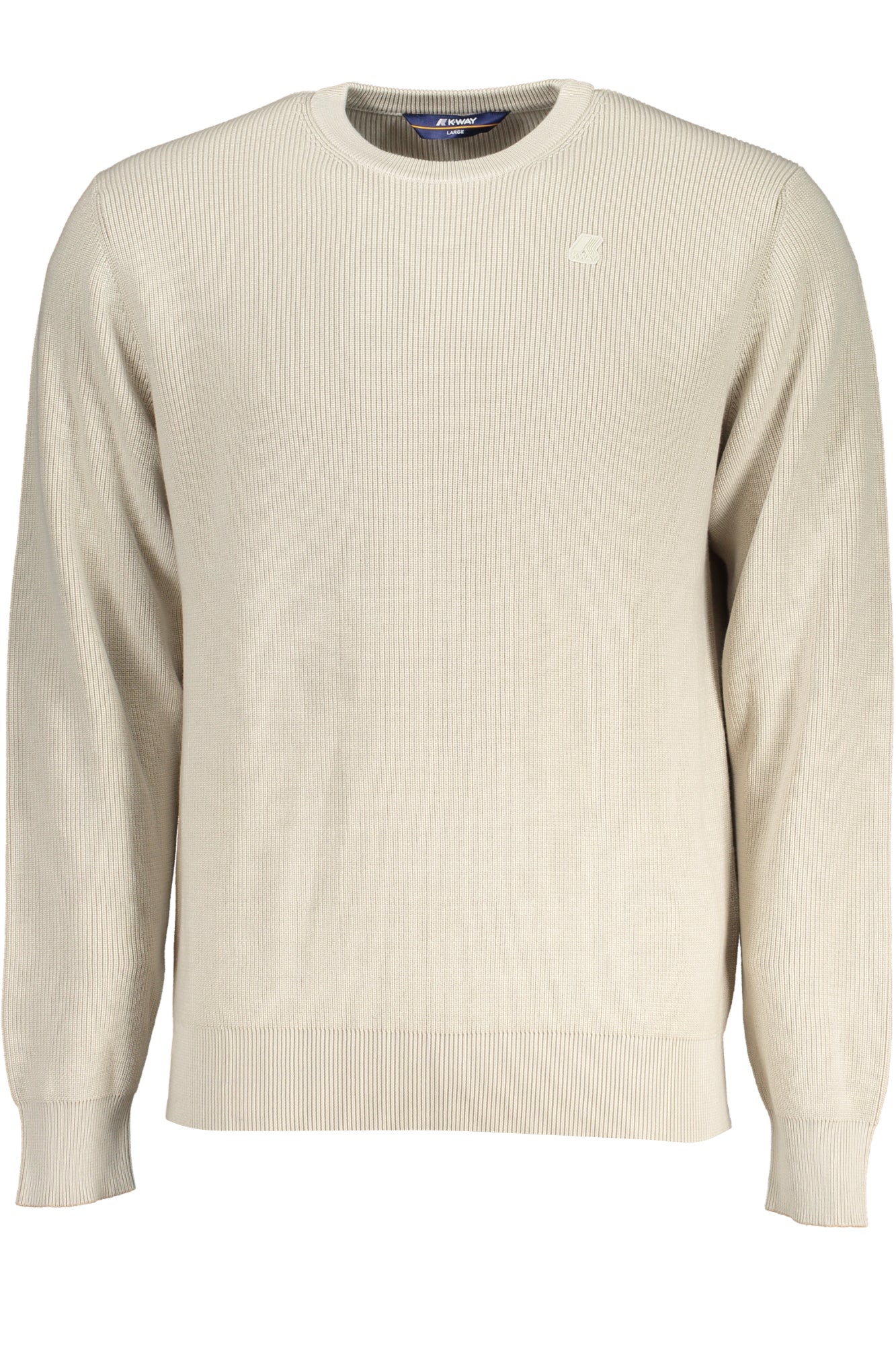 K-WAY BEIGE MEN'S SWEATER