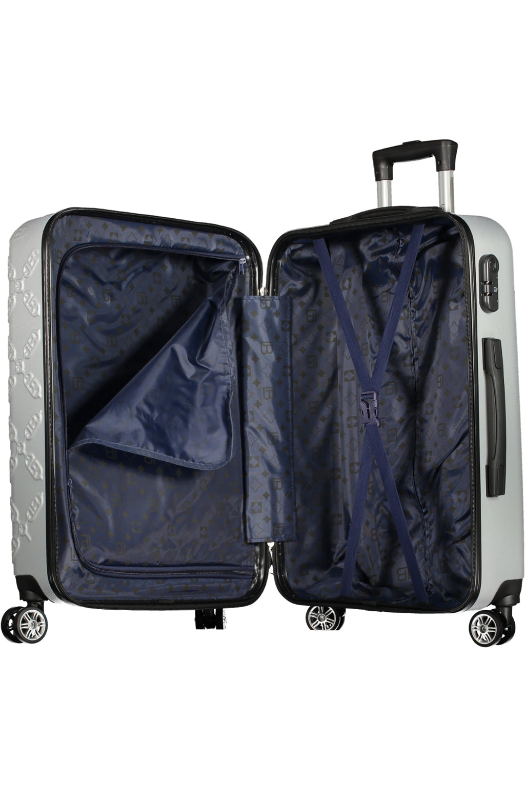 LAURA BIAGIOTTI LARGE TROLLEY WOMEN SILVER