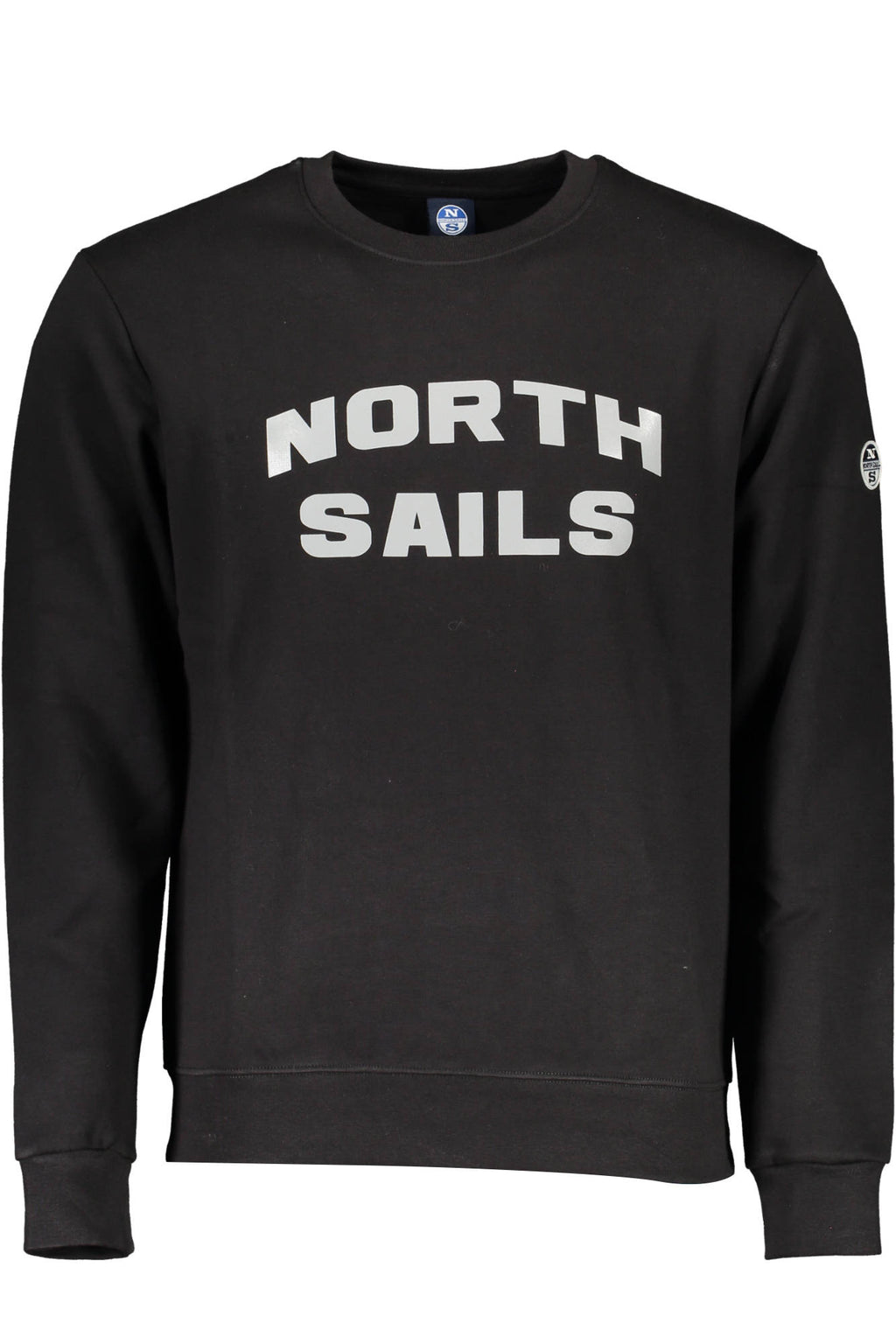 NORTH SAILS MEN'S BLACK ZIP-UP SWEATSHIRT