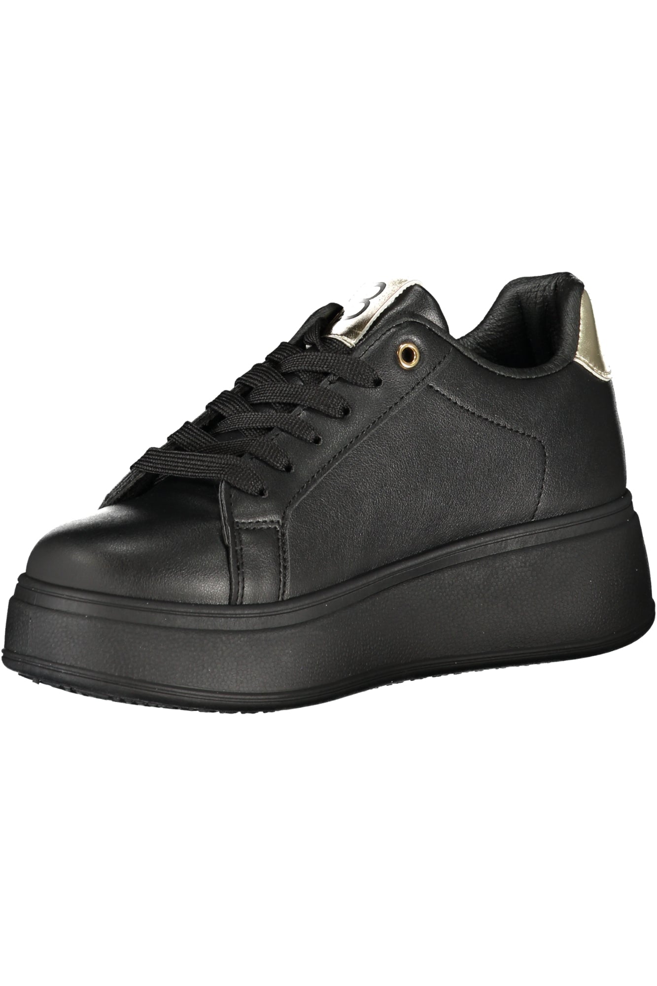 LAURA BIAGIOTTI WOMEN'S BLACK SPORTS SHOES
