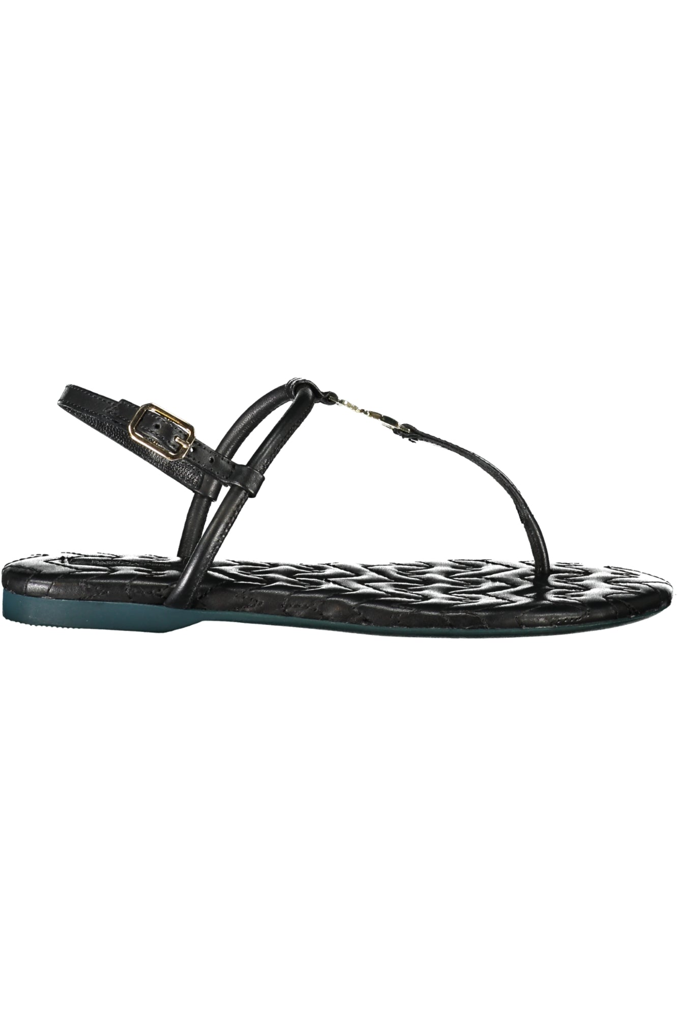 PATRIZIA PEPE BLACK WOMEN'S SANDAL FOOTWEAR
