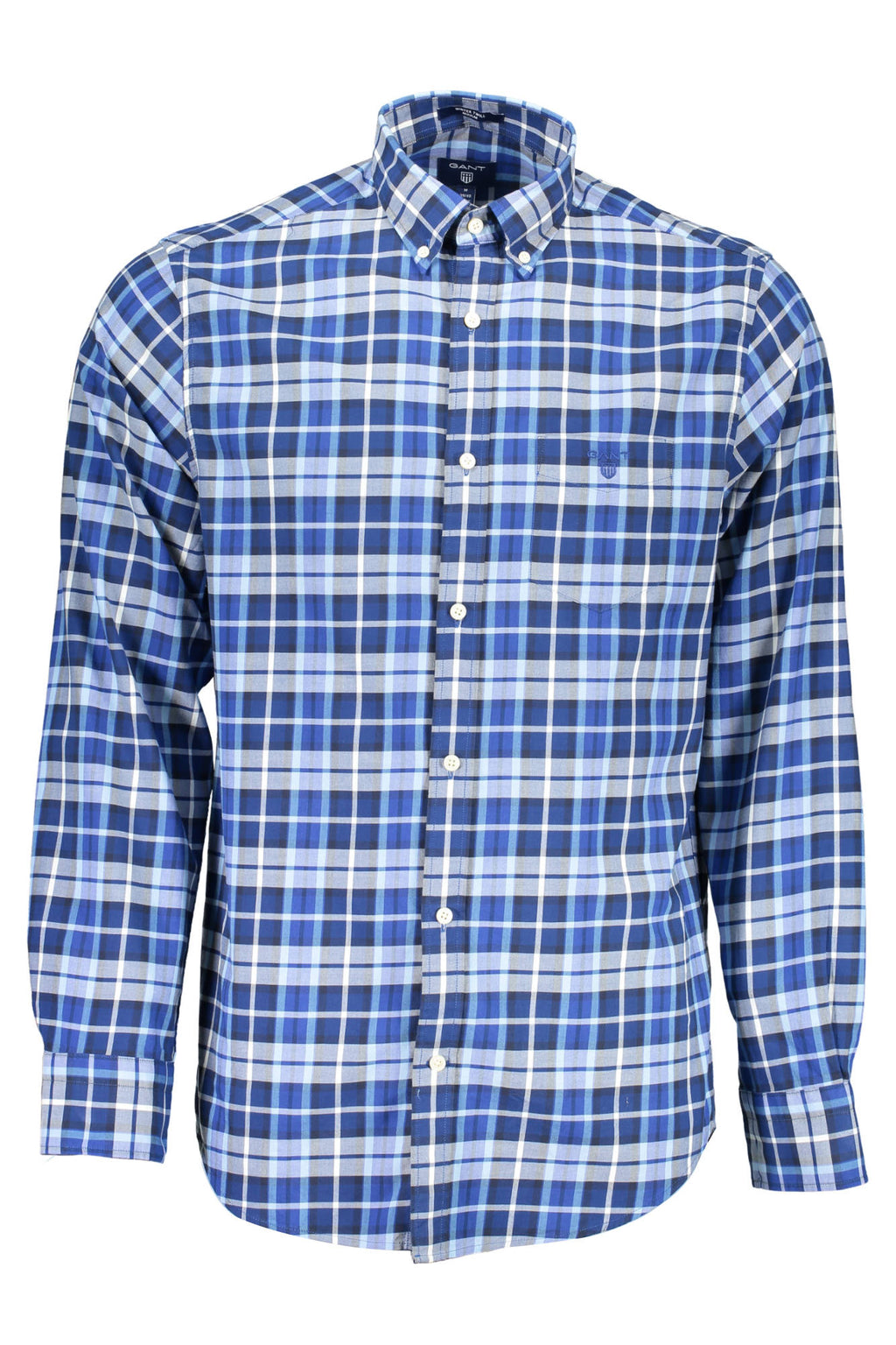 GANT LONG SLEEVE SHIRT MEN BLUE