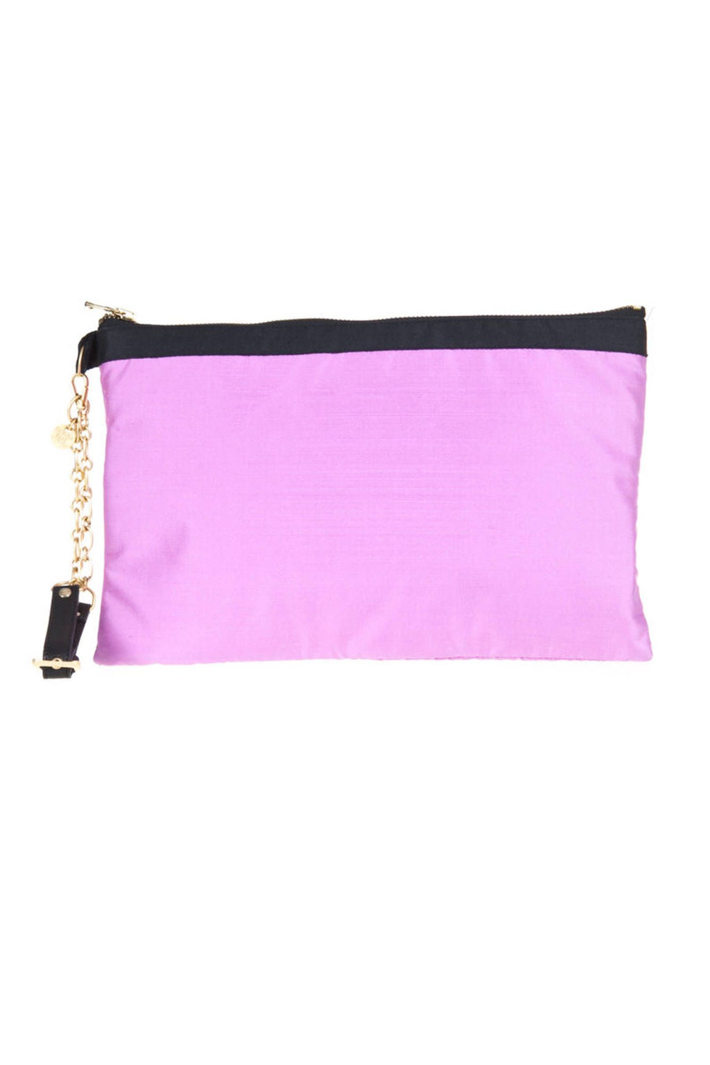 PATRIZIA PEPE PURPLE WOMAN CLUTCH