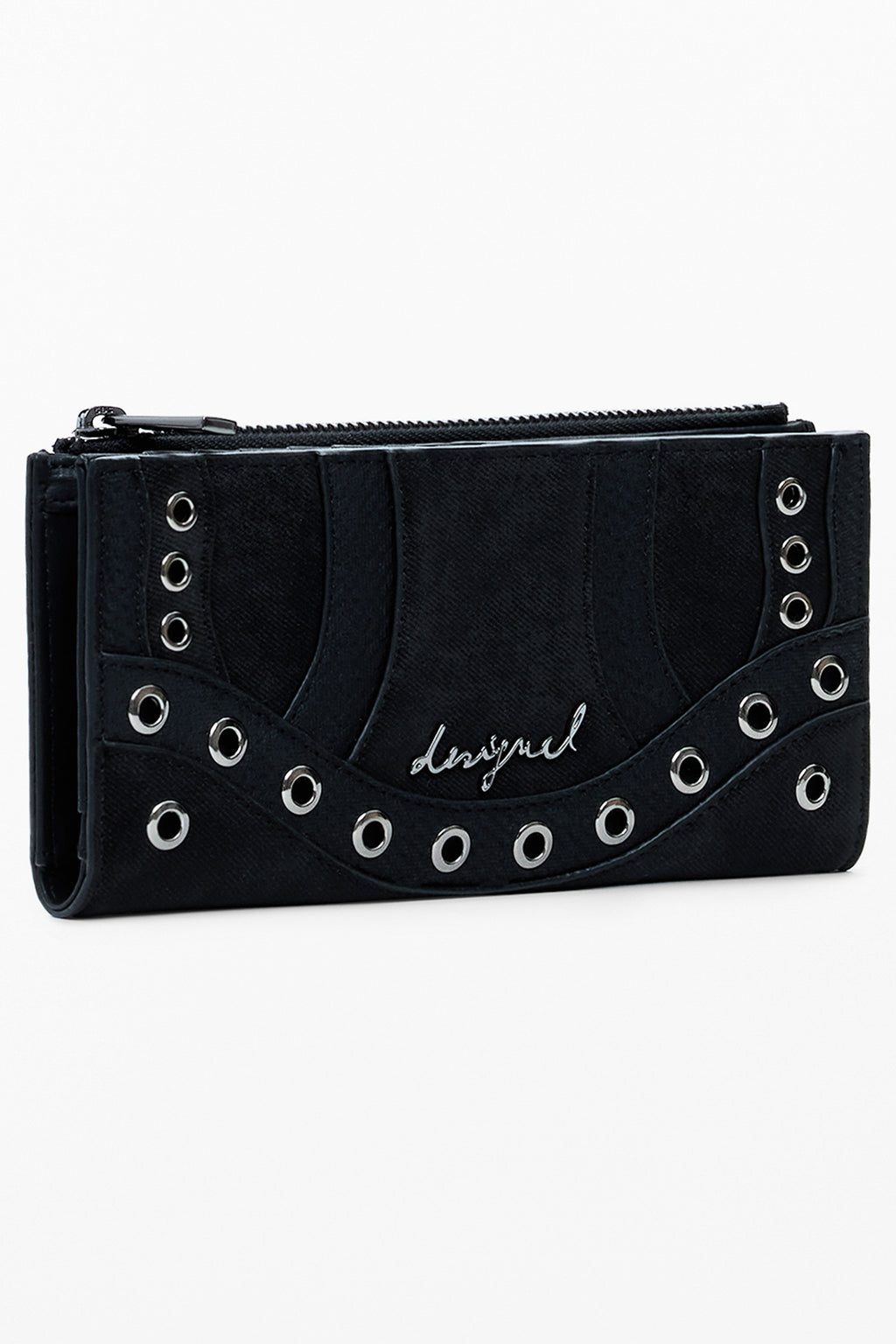 DESIGUAL WOMEN'S BLACK WALLET