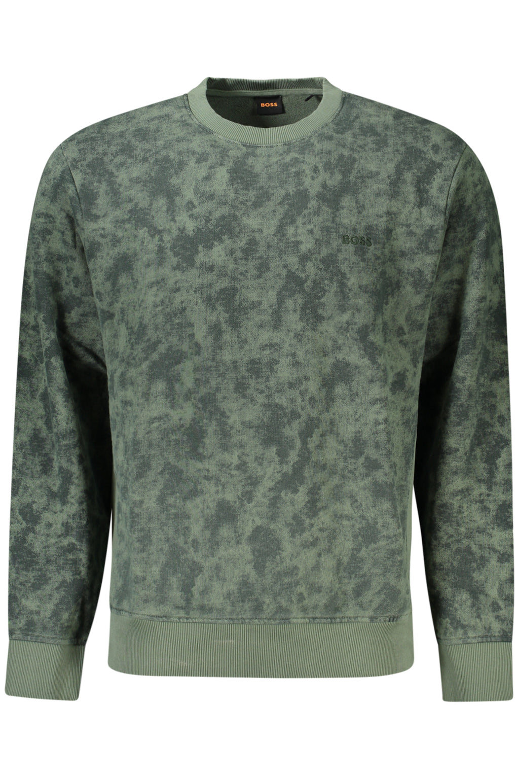 HUGO BOSS SWEATSHIRT WITHOUT ZIP MEN GREEN