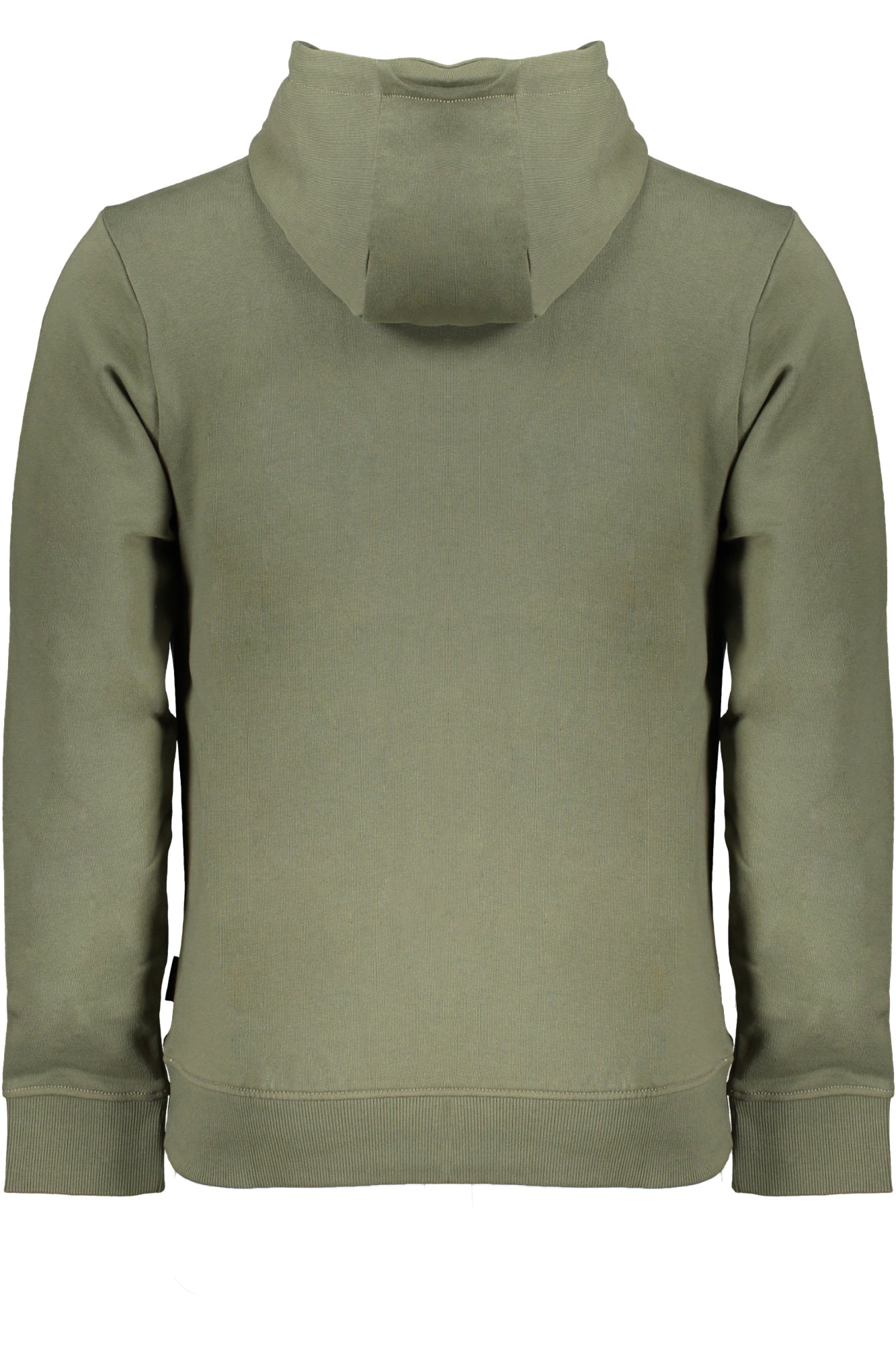 NAPAPIJRI GREEN MEN'S ZIPLESS SWEATSHIRT