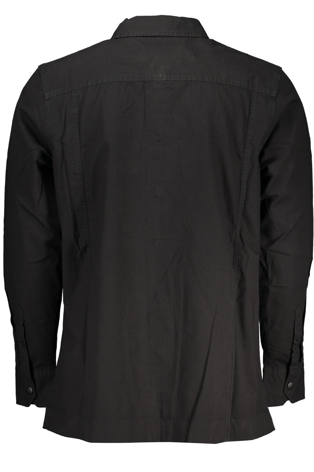 CALVIN KLEIN MEN'S BLACK LONG SLEEVE SHIRT