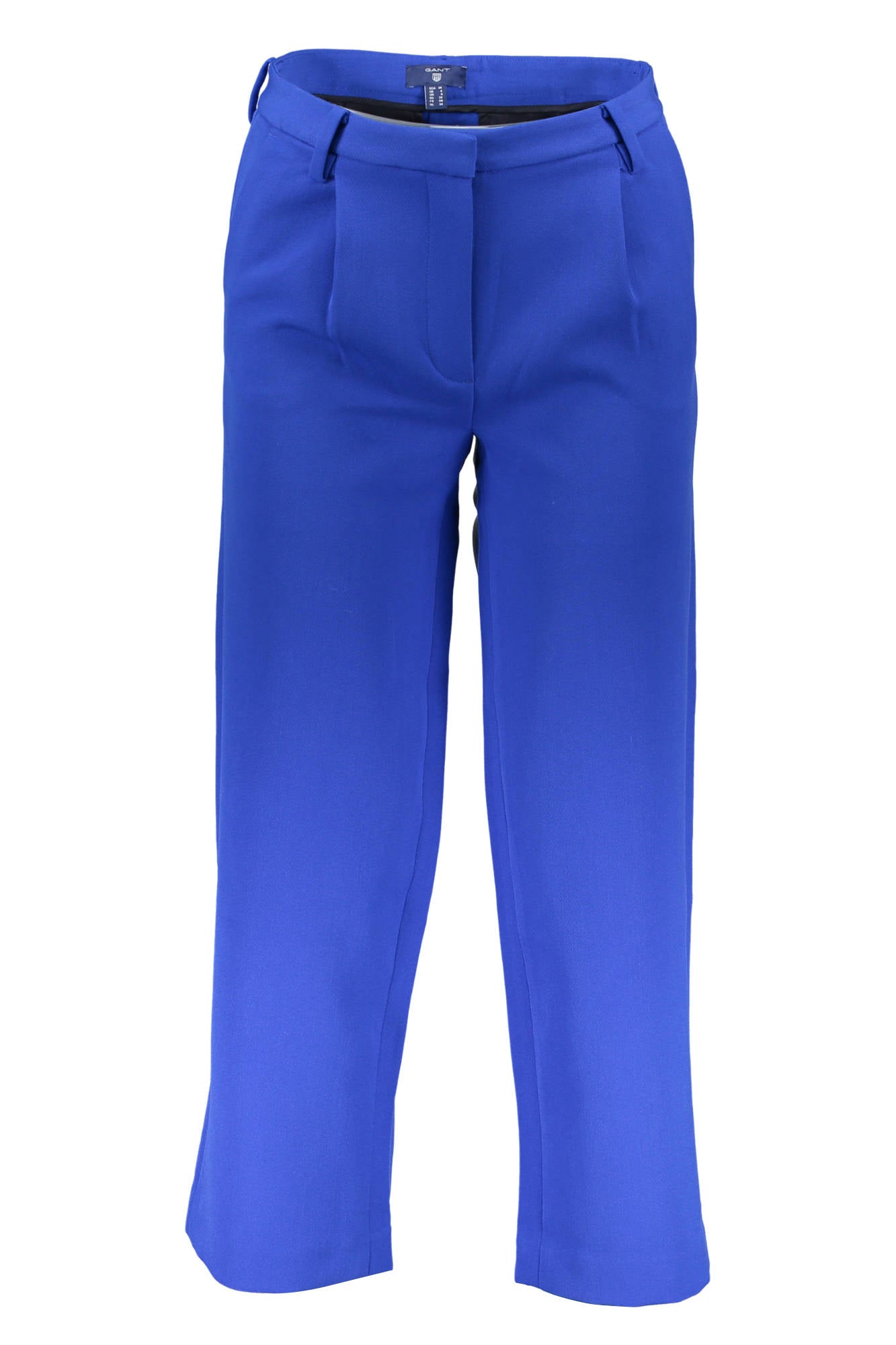GANT BLUE WOMEN'S TROUSERS