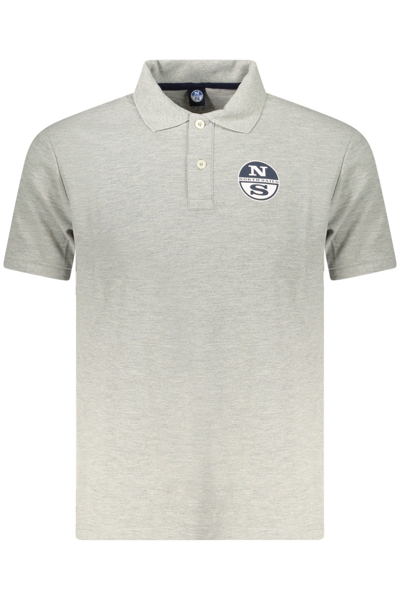 NORTH SAILS MEN'S SHORT SLEEVE POLO GREY