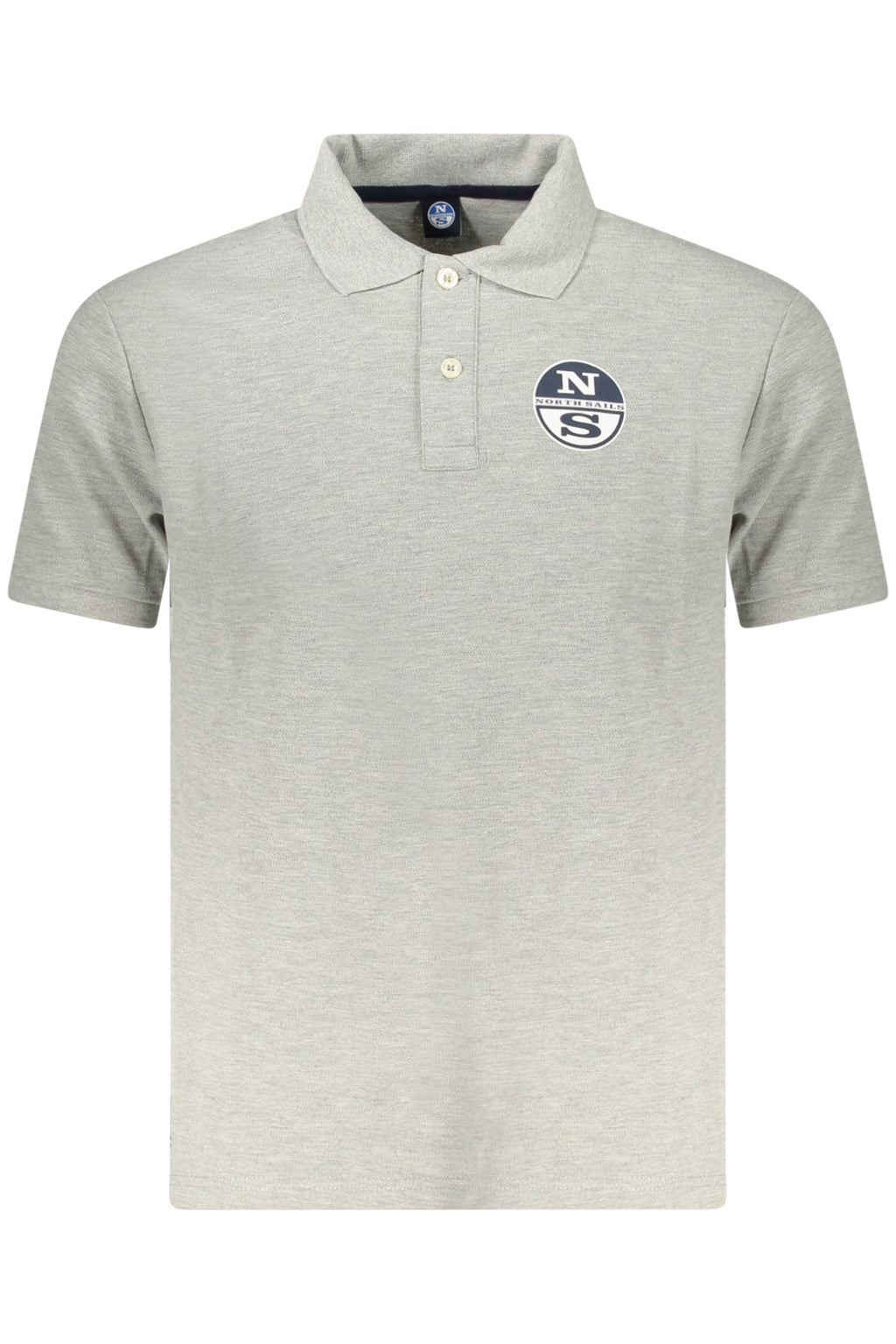 NORTH SAILS MEN'S SHORT SLEEVE POLO GREY