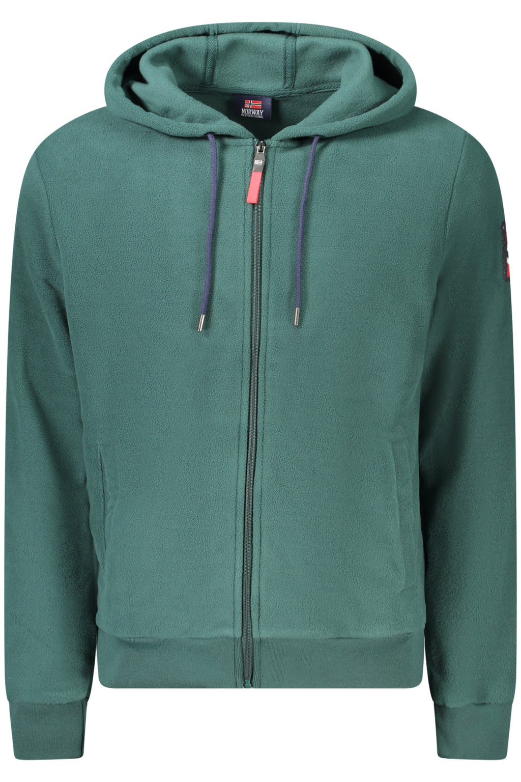 NORWAY 1963 MEN'S GREEN ZIP-UP SWEATSHIRT