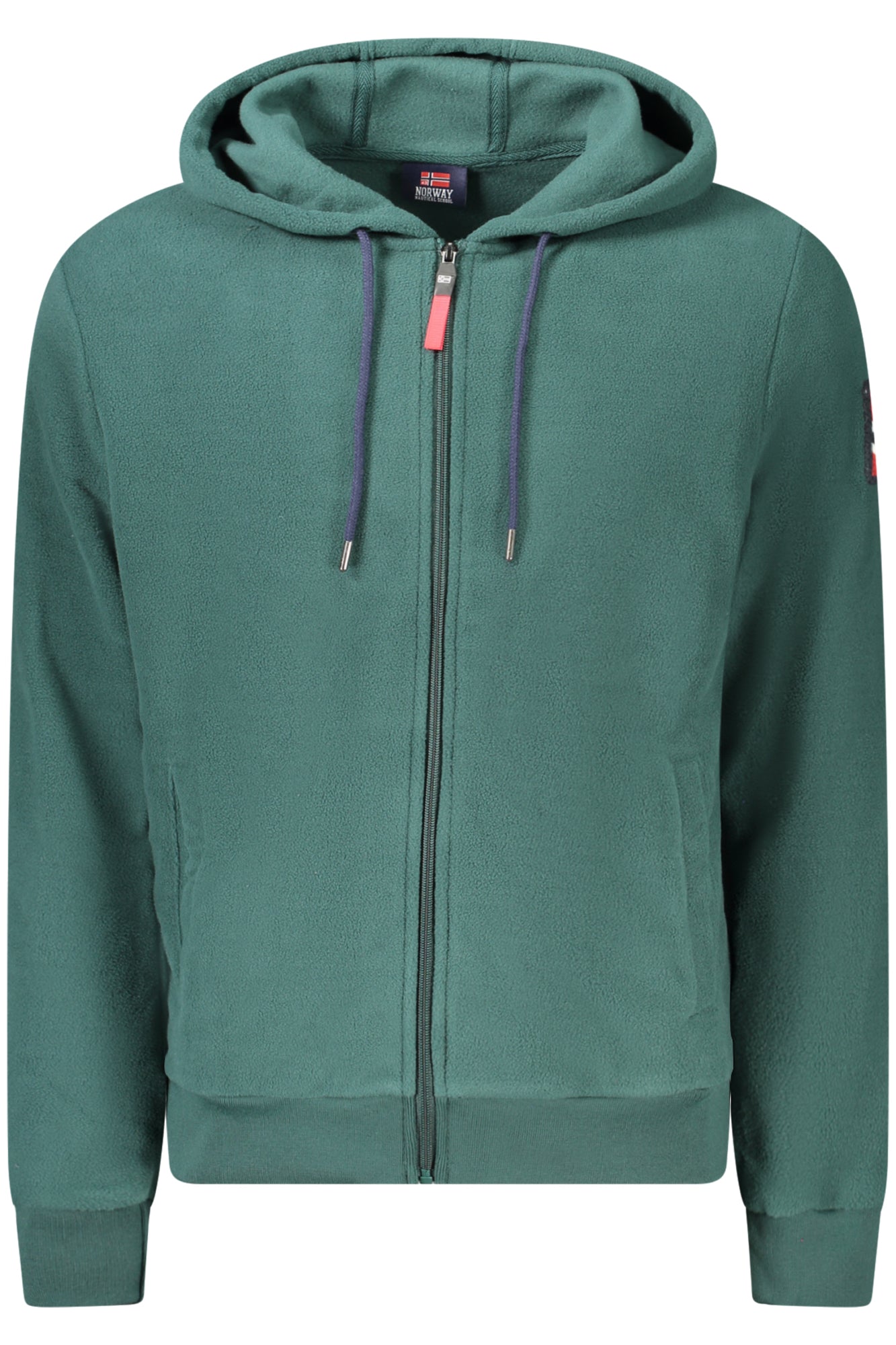 NORWAY 1963 MEN'S GREEN ZIP-UP SWEATSHIRT
