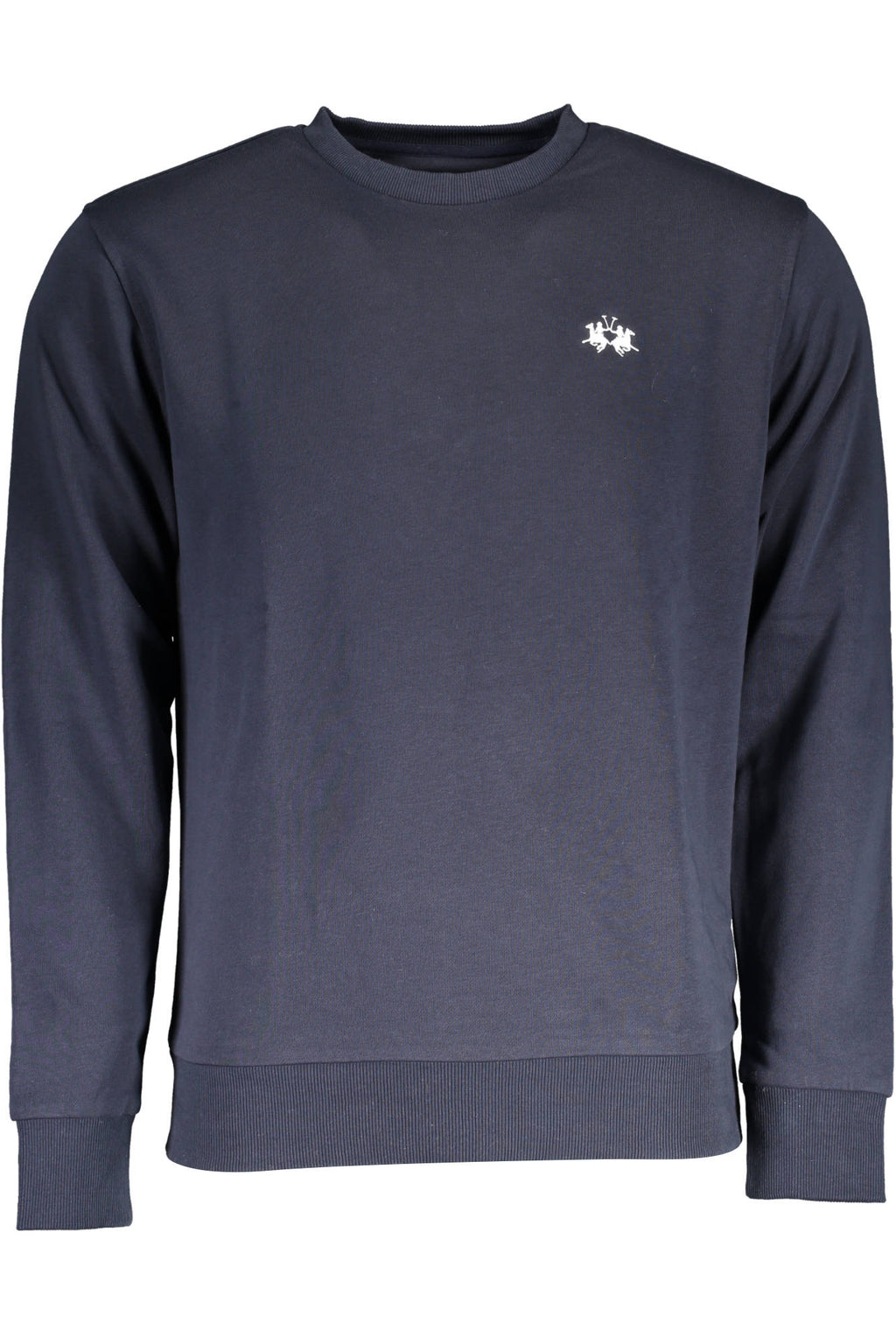 LA MARTINA BLUE MEN'S SWEATSHIRT WITHOUT ZIP
