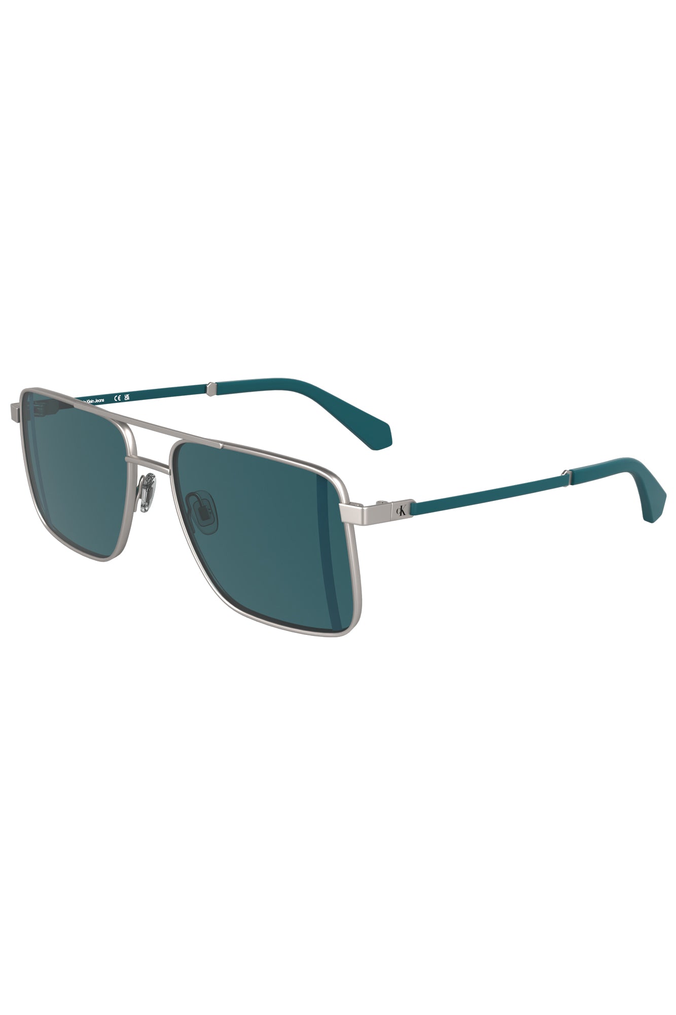 CALVIN KLEIN MEN'S SUNGLASSES SILVER
