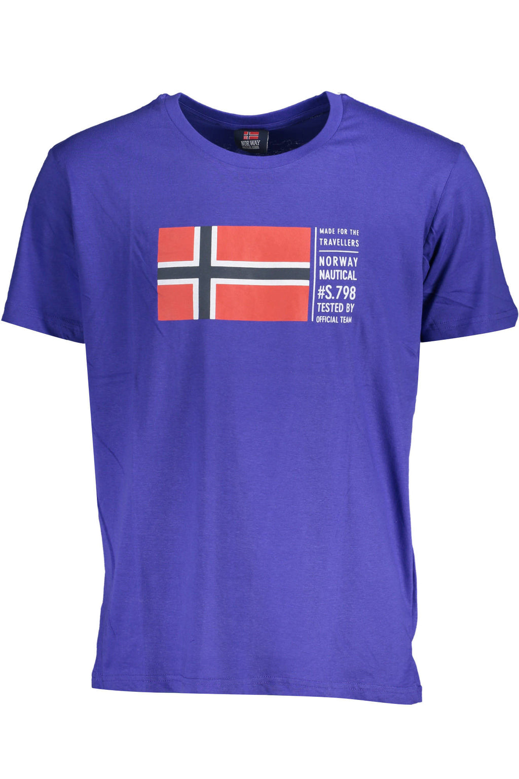 NORWAY 1963 MEN'S SHORT SLEEVE T-SHIRT BLUE