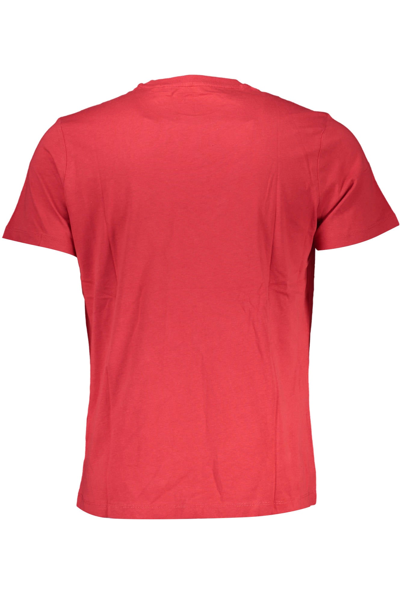 GIAN MARCO VENTURI MEN'S SHORT SLEEVE T-SHIRT RED