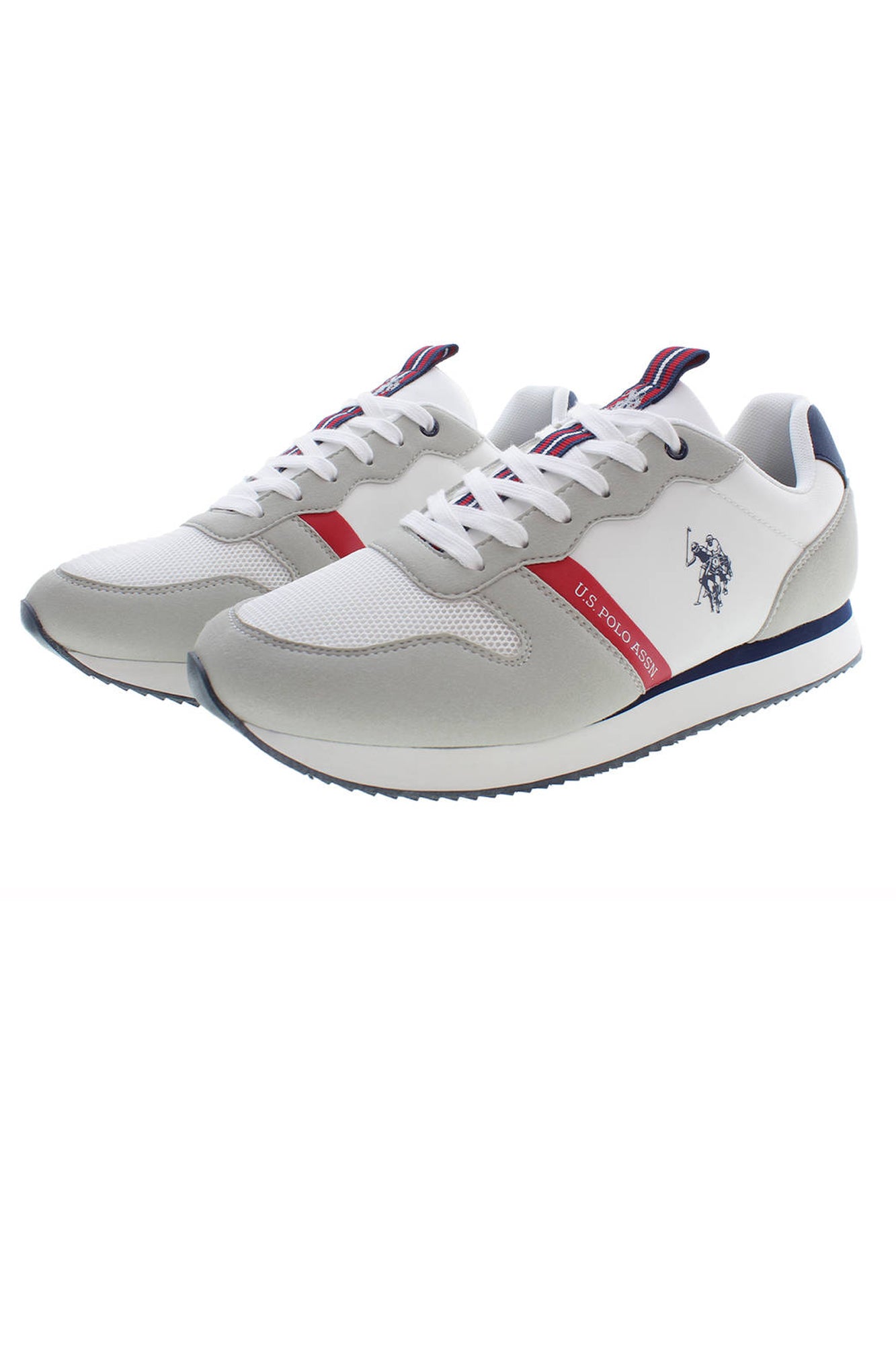 US POLO BEST PRICE MEN'S SPORTS FOOTWEAR WHITE