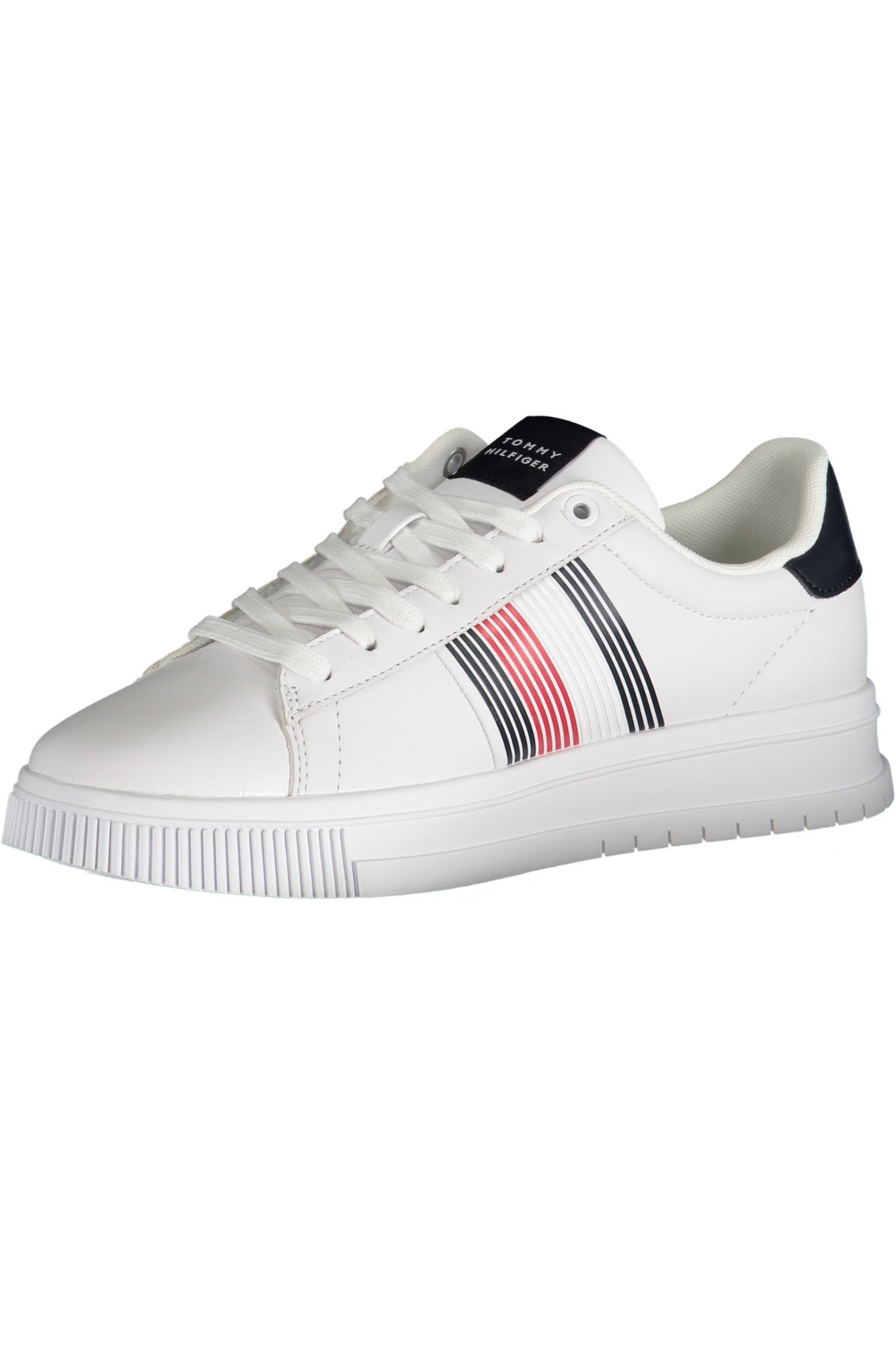 TOMMY HILFIGER MEN'S WHITE SPORTS SHOES