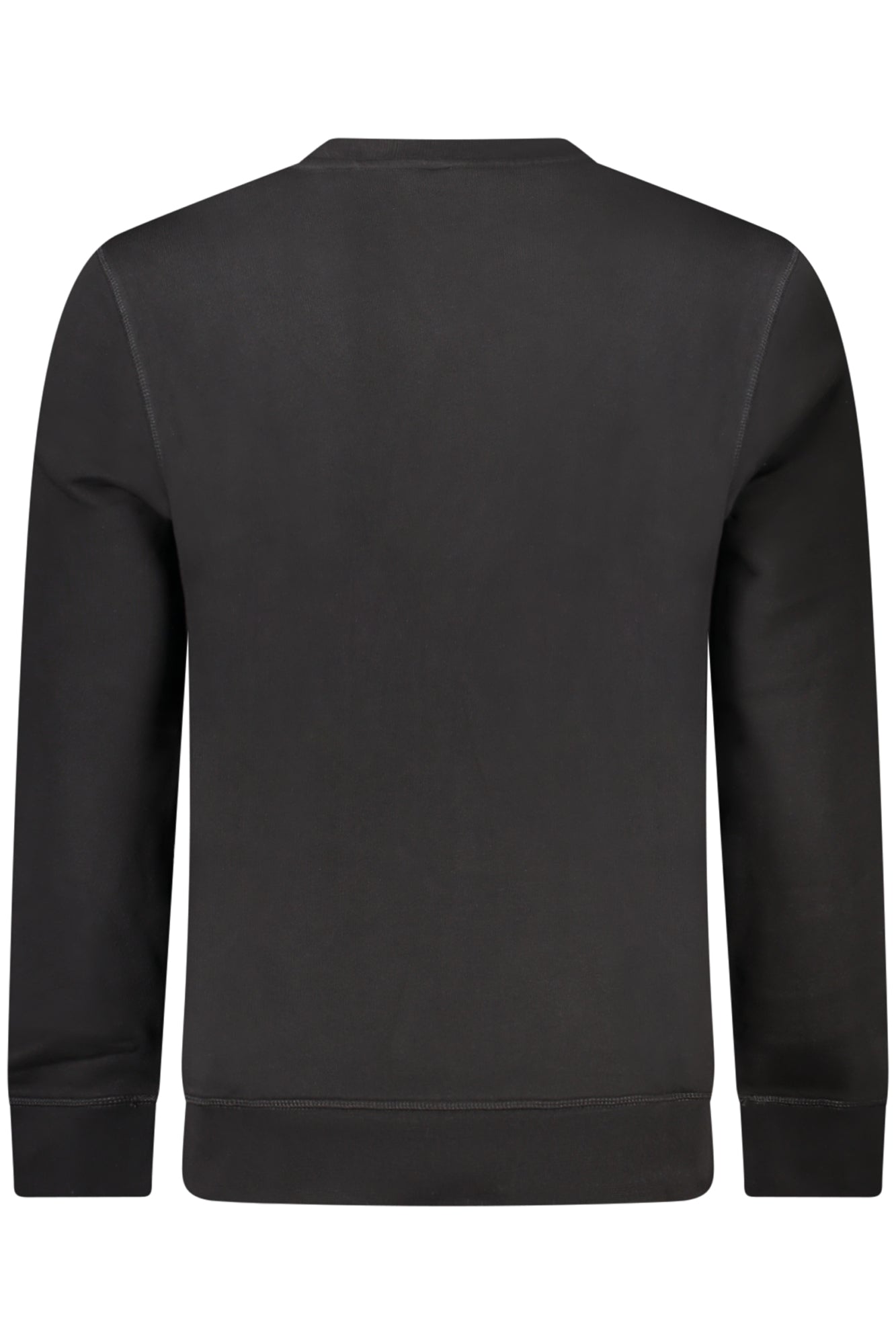 HUGO BOSS MEN'S BLACK ZIP-UP SWEATSHIRT