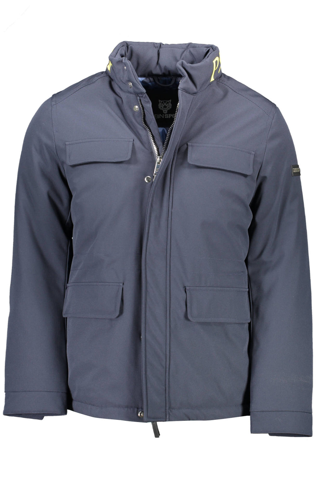 PLEIN SPORT BLUE MEN'S JACKET