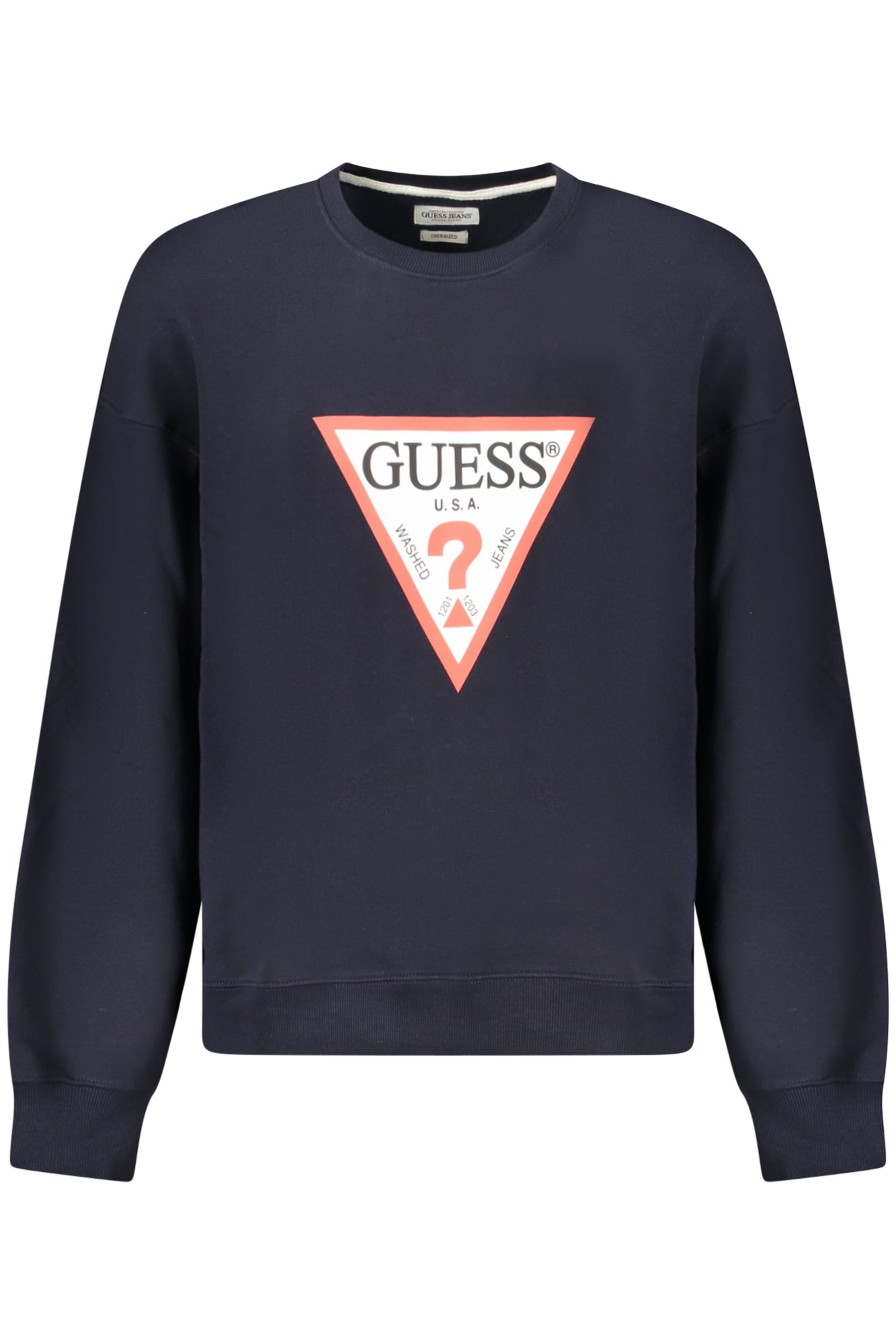 GUESS JEANS SWEATSHIRT WITHOUT ZIP MEN BLUE