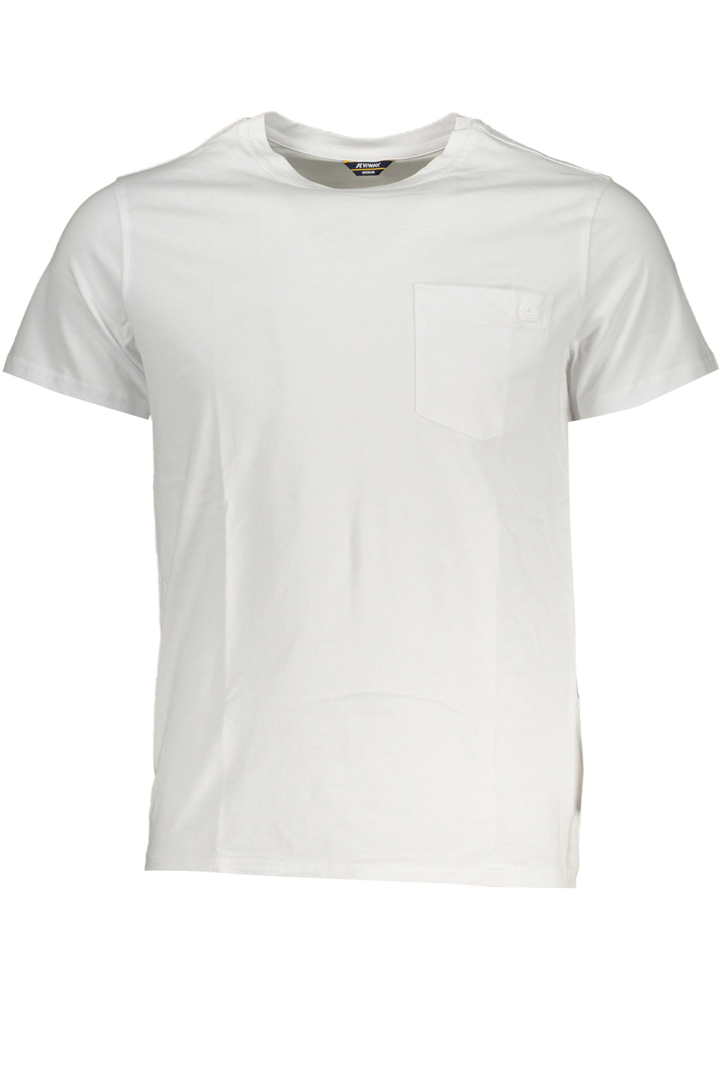 K-WAY WHITE MEN'S SHORT SLEEVE T-SHIRT